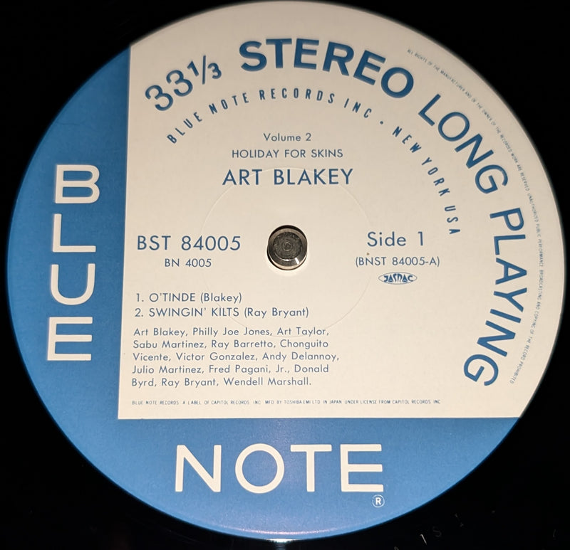 Art Blakey - Holiday For Skins Volume 2