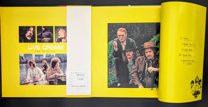 Cream - Live Cream ** Sold **