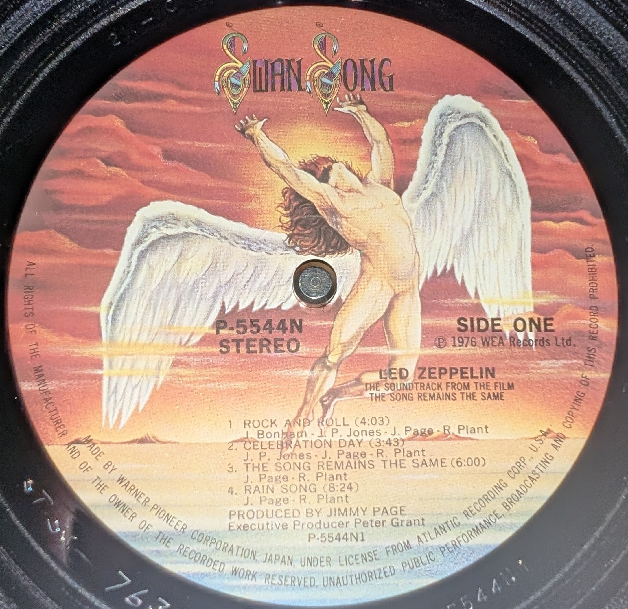 Led Zeppelin - The Soundtrack From The Film The Song Remains The Same