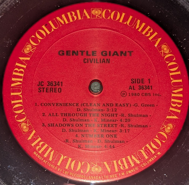 Gentle Giant - Civilian