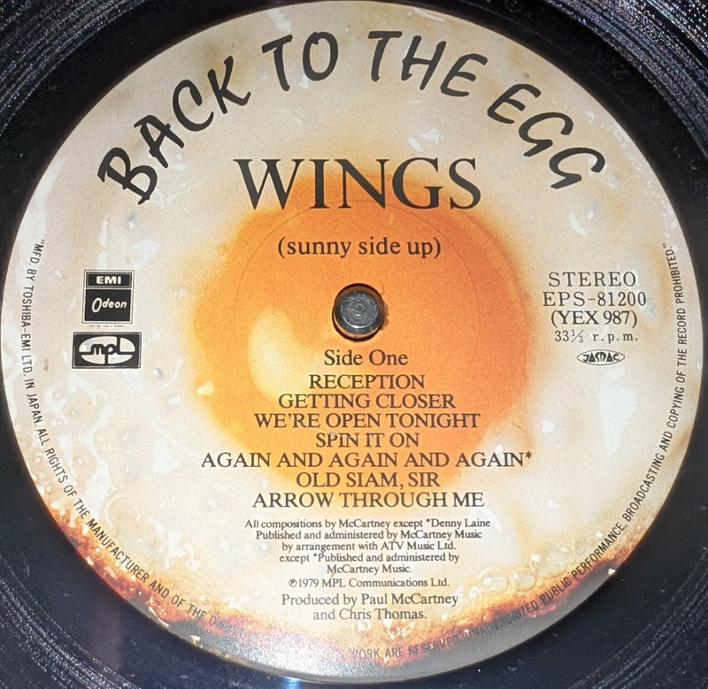 Wings - Back To The Egg