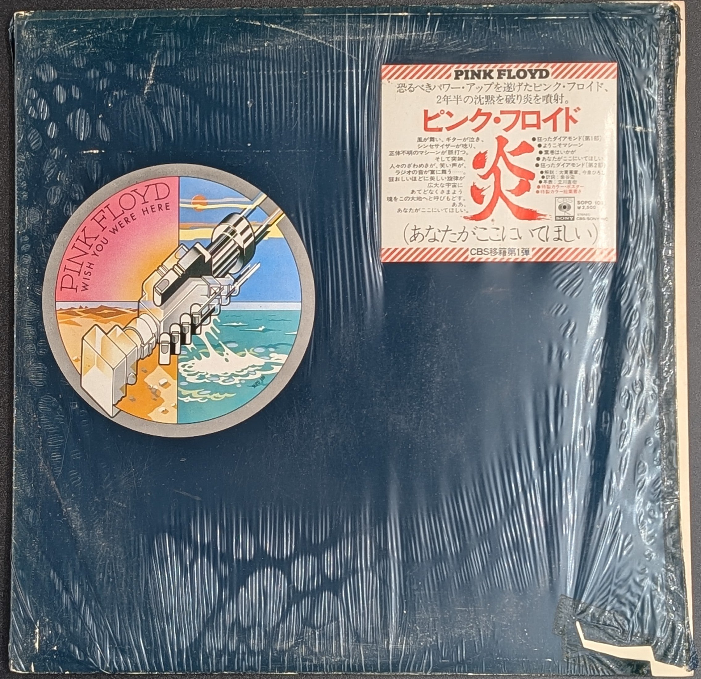Pink Floyd - Wish You Were Here  炎 (あなたがここにいてほしい)