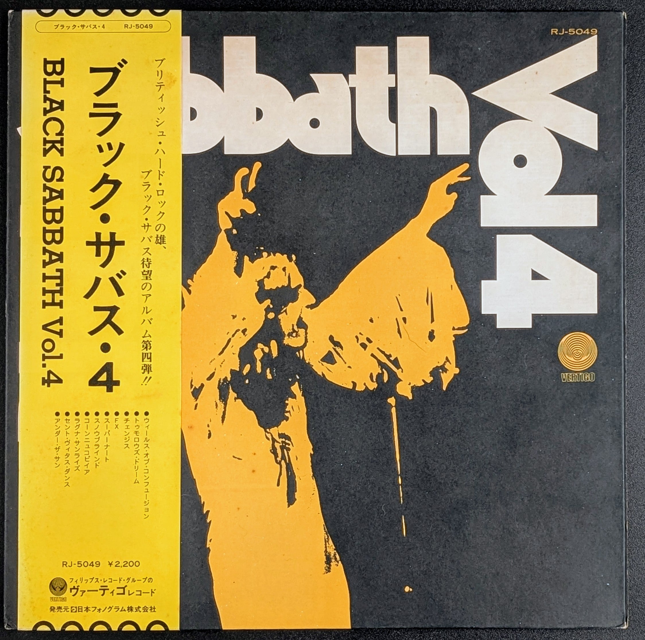 Black Sabbath - Vol 4 ** Sold **