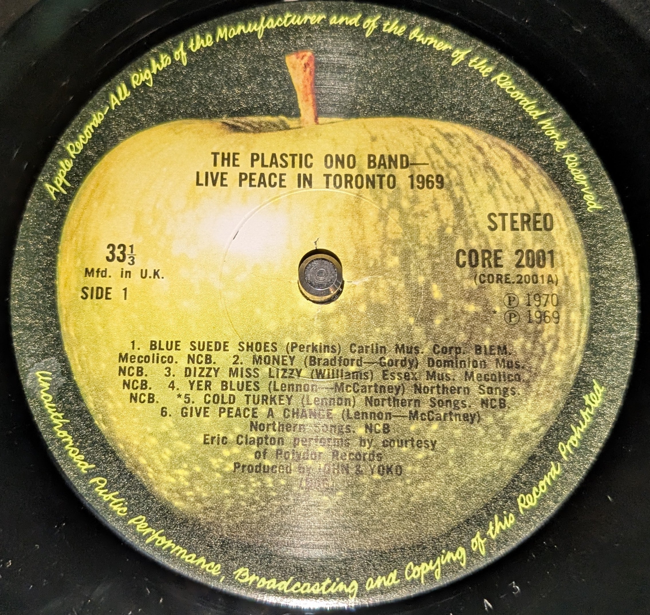The Plastic Ono Band - Live Peace In Toronto 1969