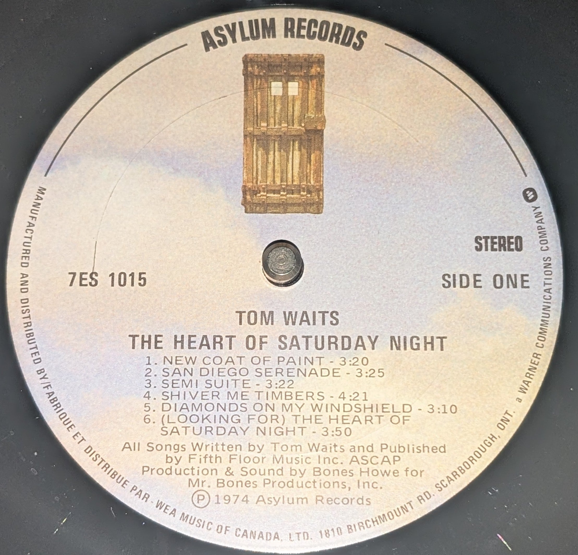 Tom Waits - The Heart Of Saturday Night