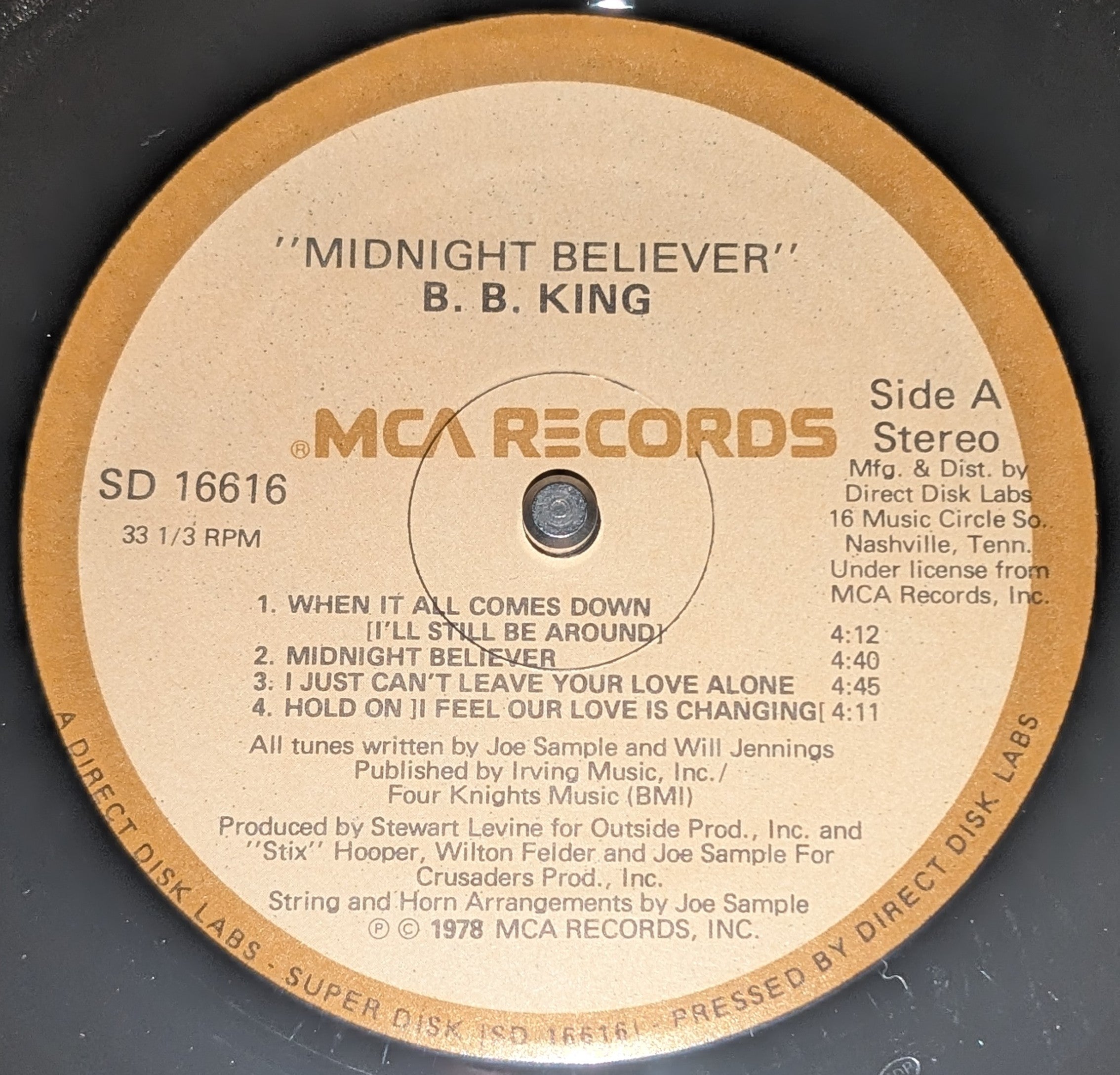 B.B. King - Midnight Believer