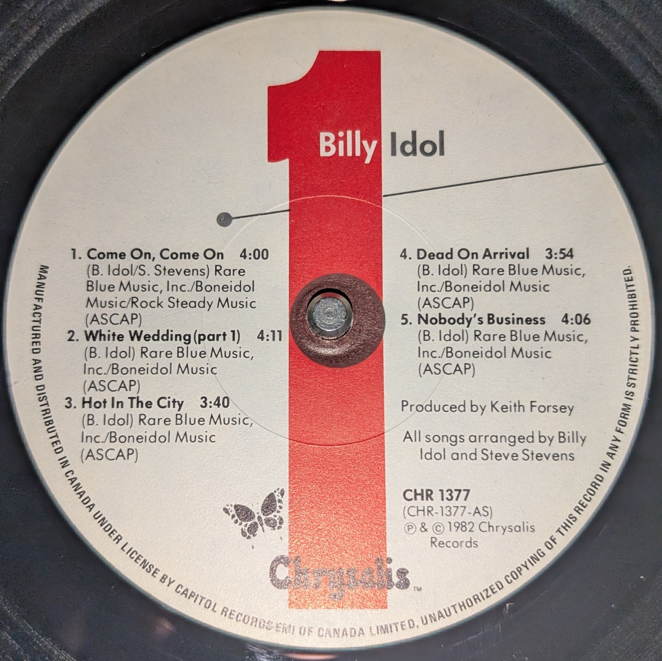 Billy Idol - Billy Idol