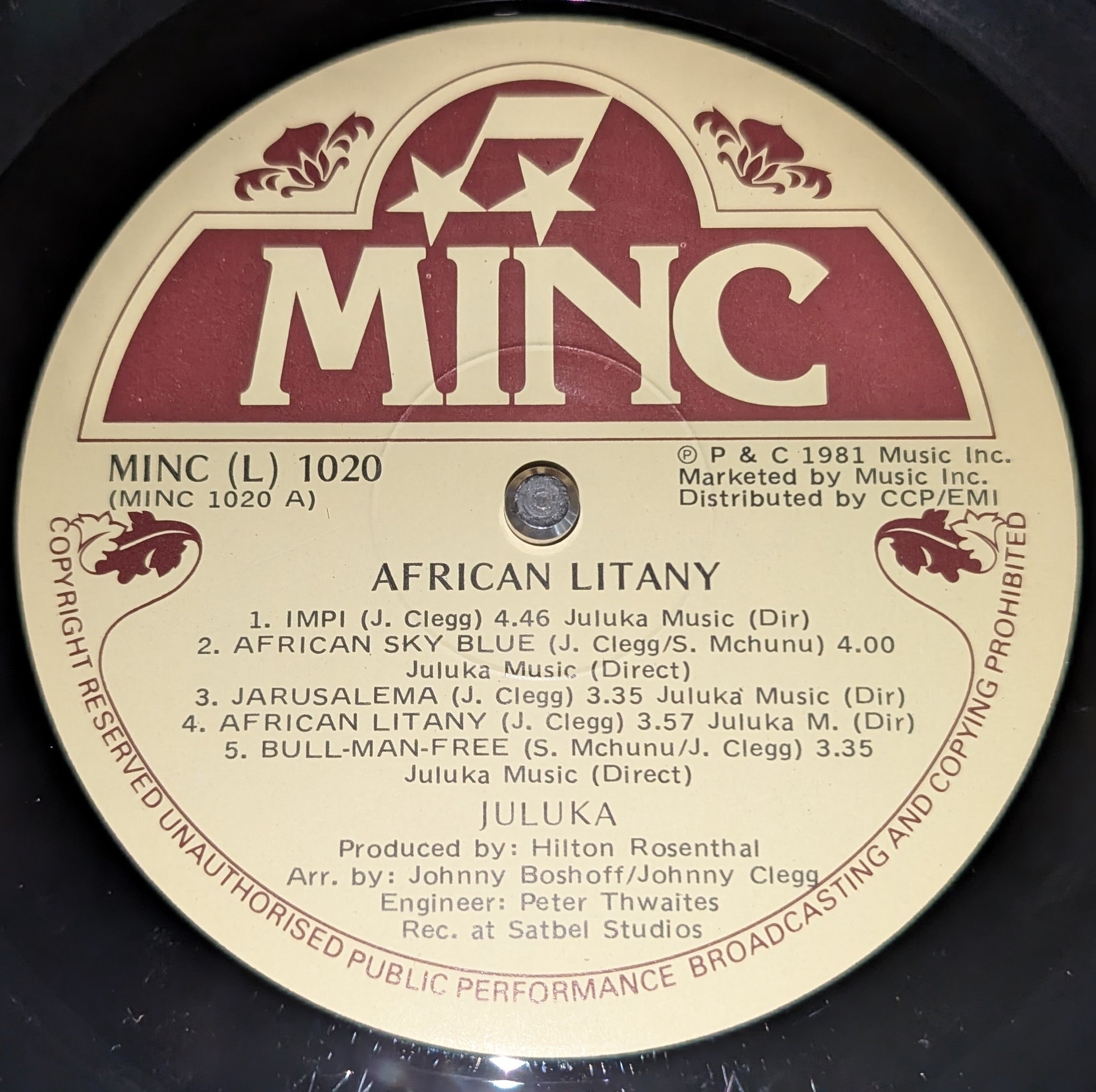 Juluka - African Litany