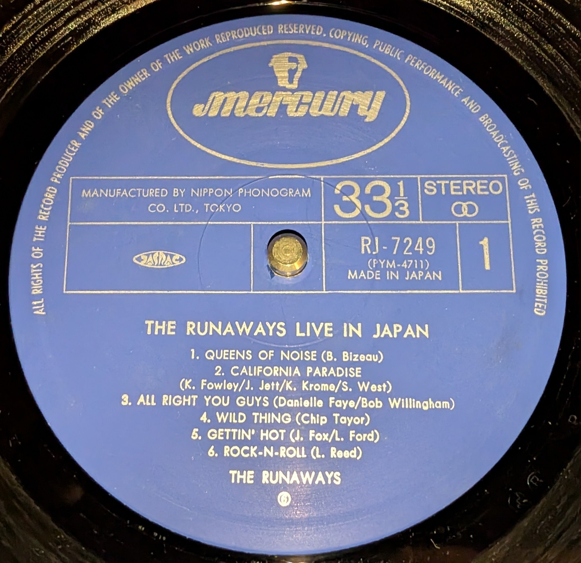 The Runaways - Live In Japan  ライブ！ ザ・ランナウェイズ・イン・ジャパン 7 7