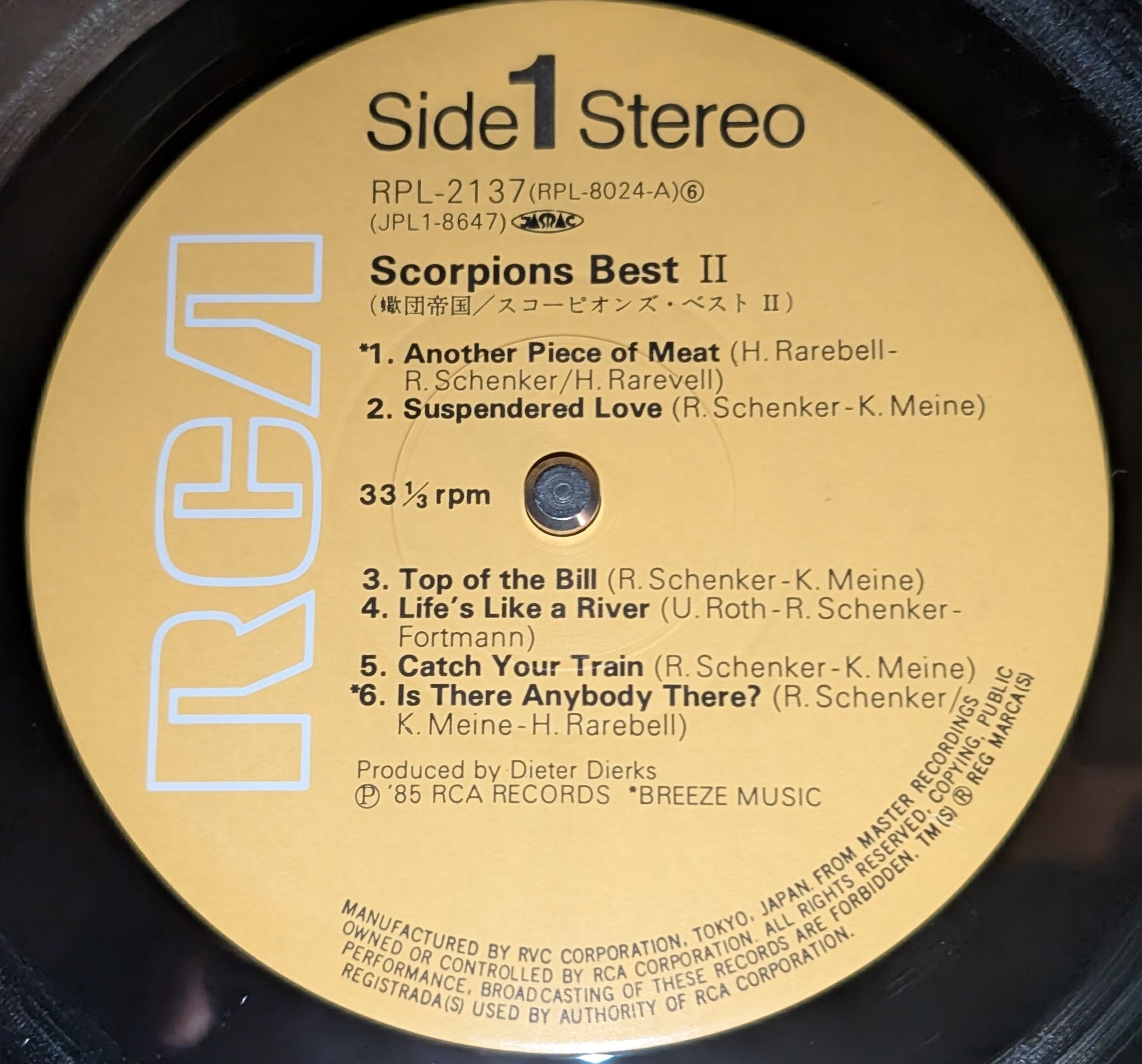 Scorpions - Best 2 ** Sold **