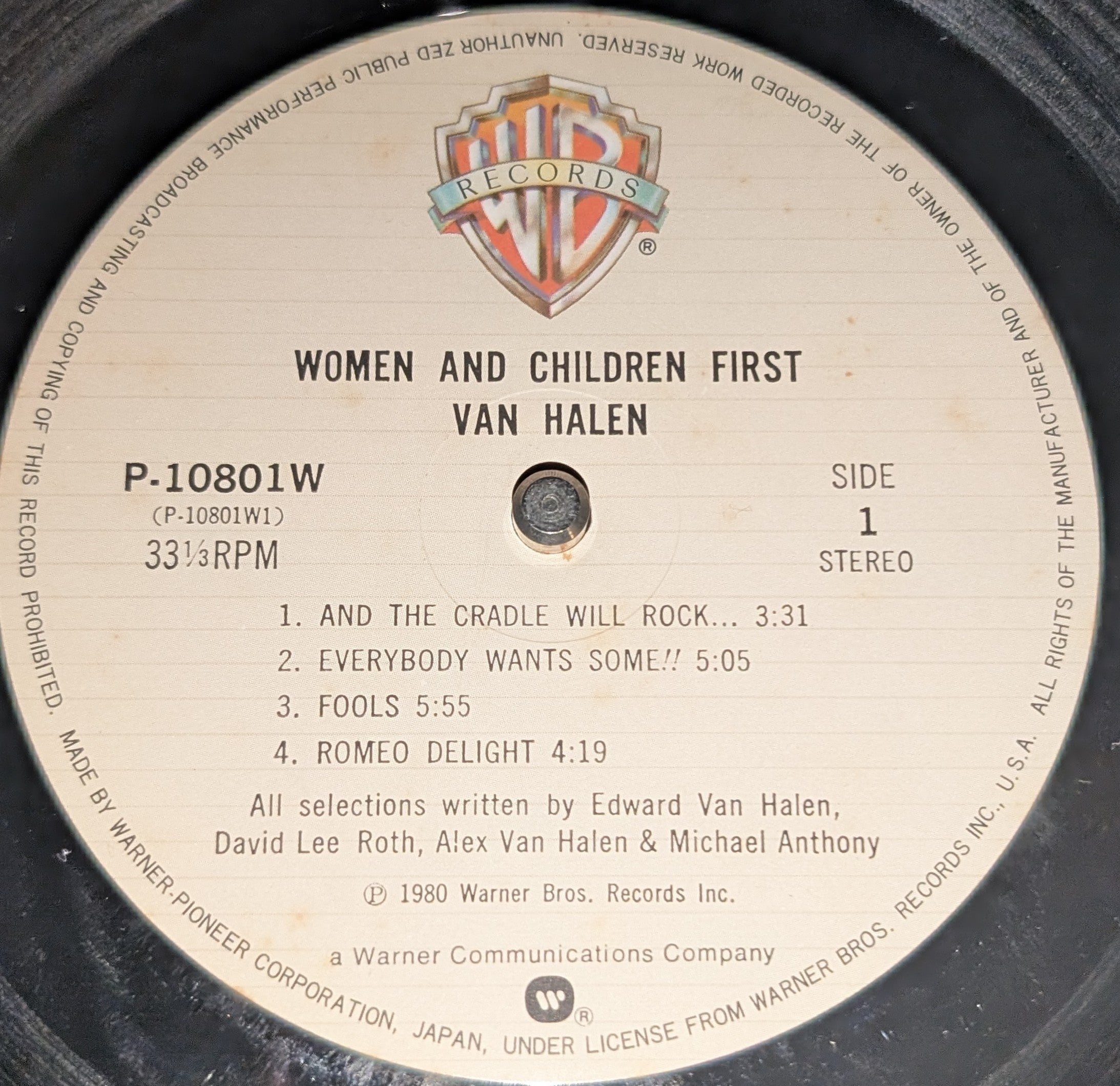Van Halen - Women And Children First