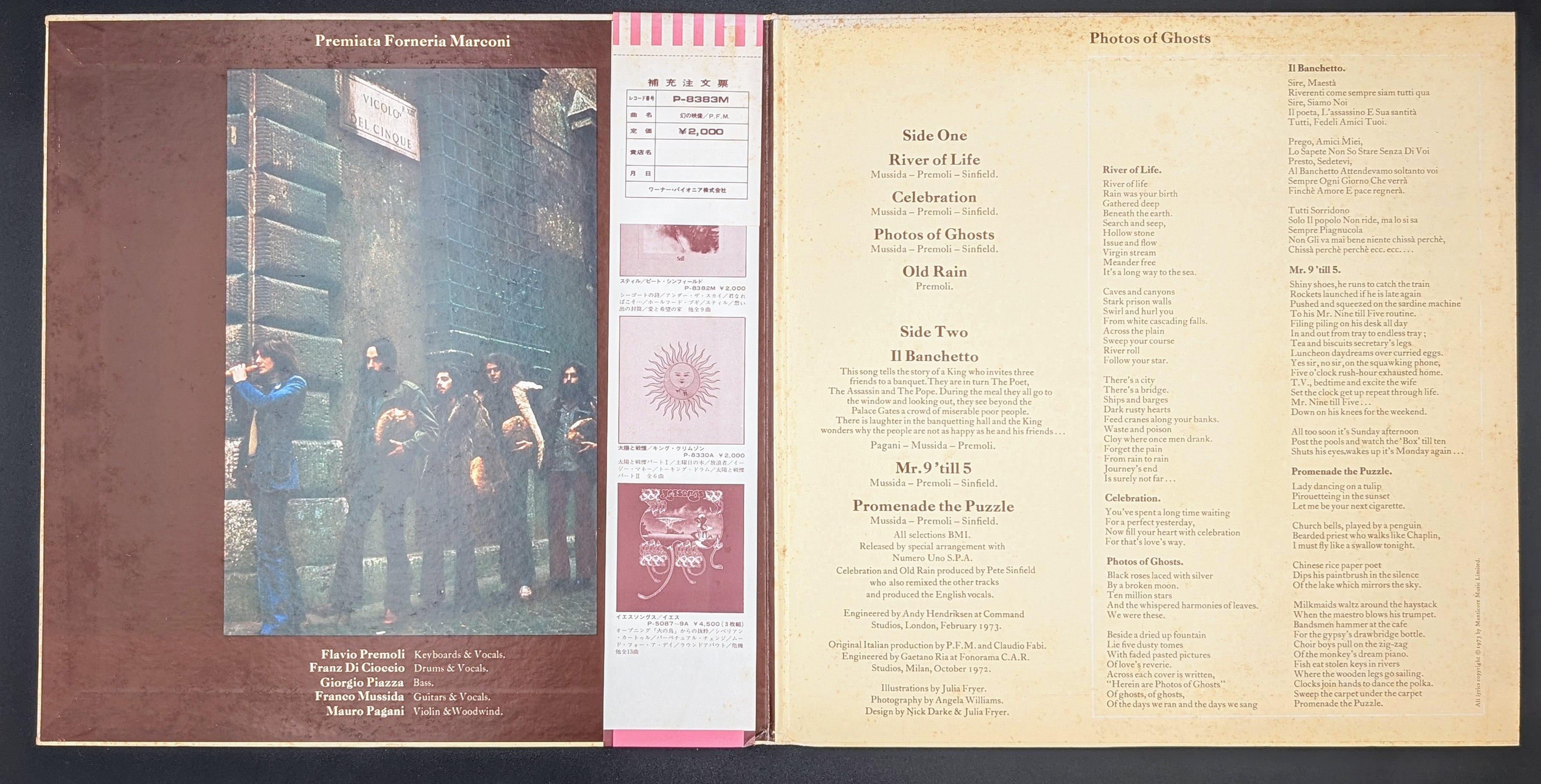 Premiata Forneria Marconi - Photos Of Ghosts