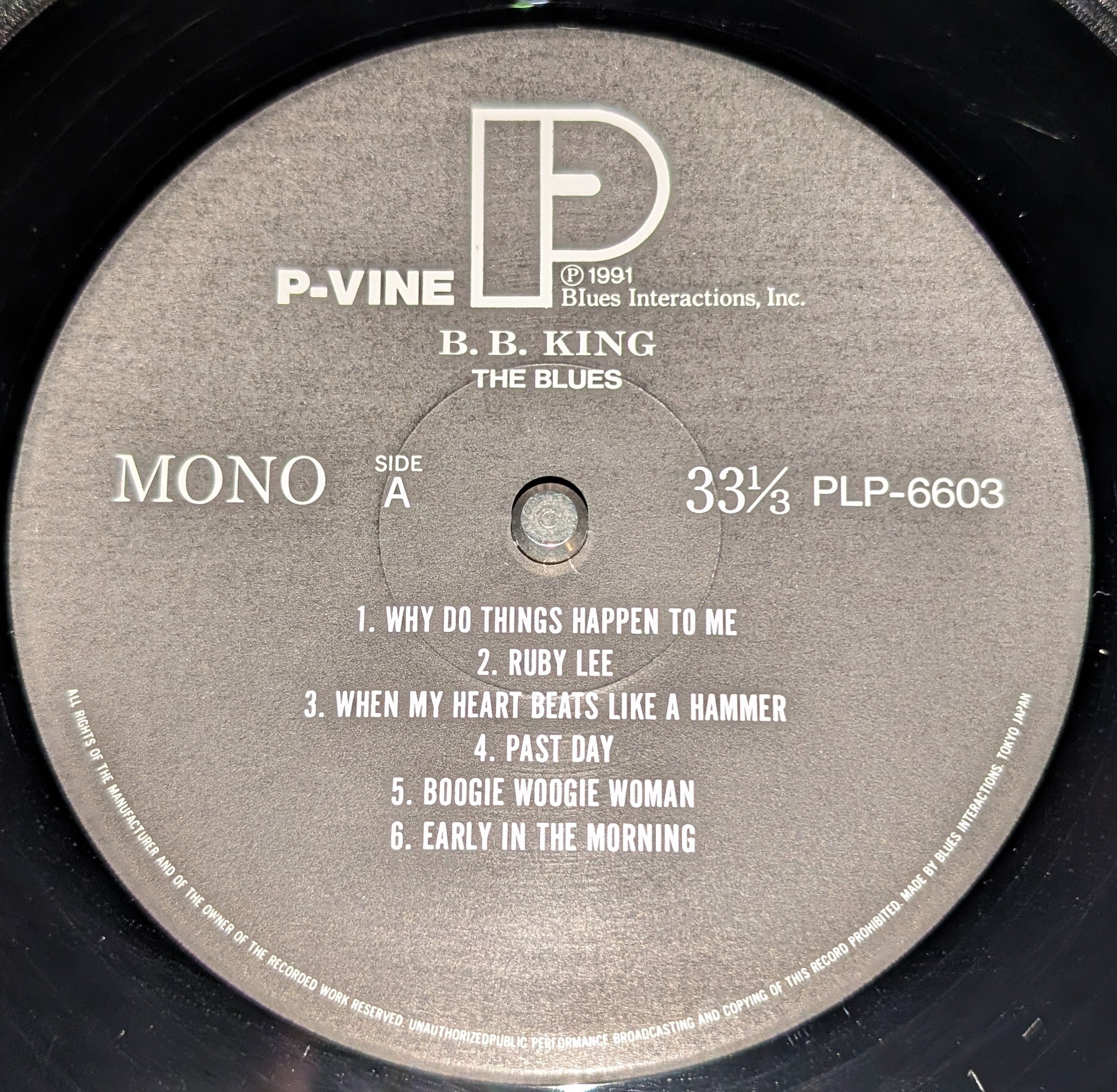 B.B. King - The Blues ** Sold **