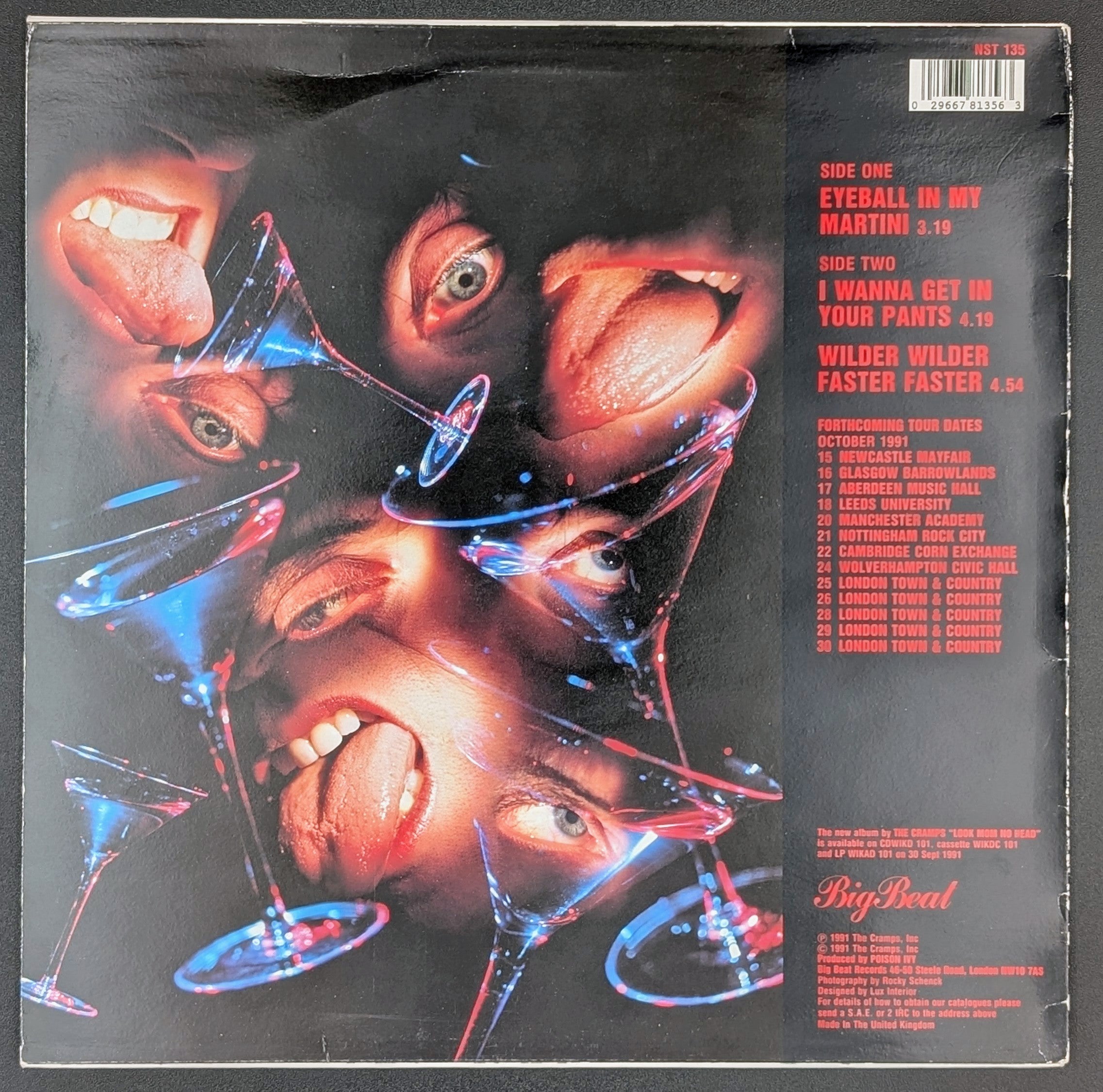 The Cramps - Eyeball In My Martini ** Sold **