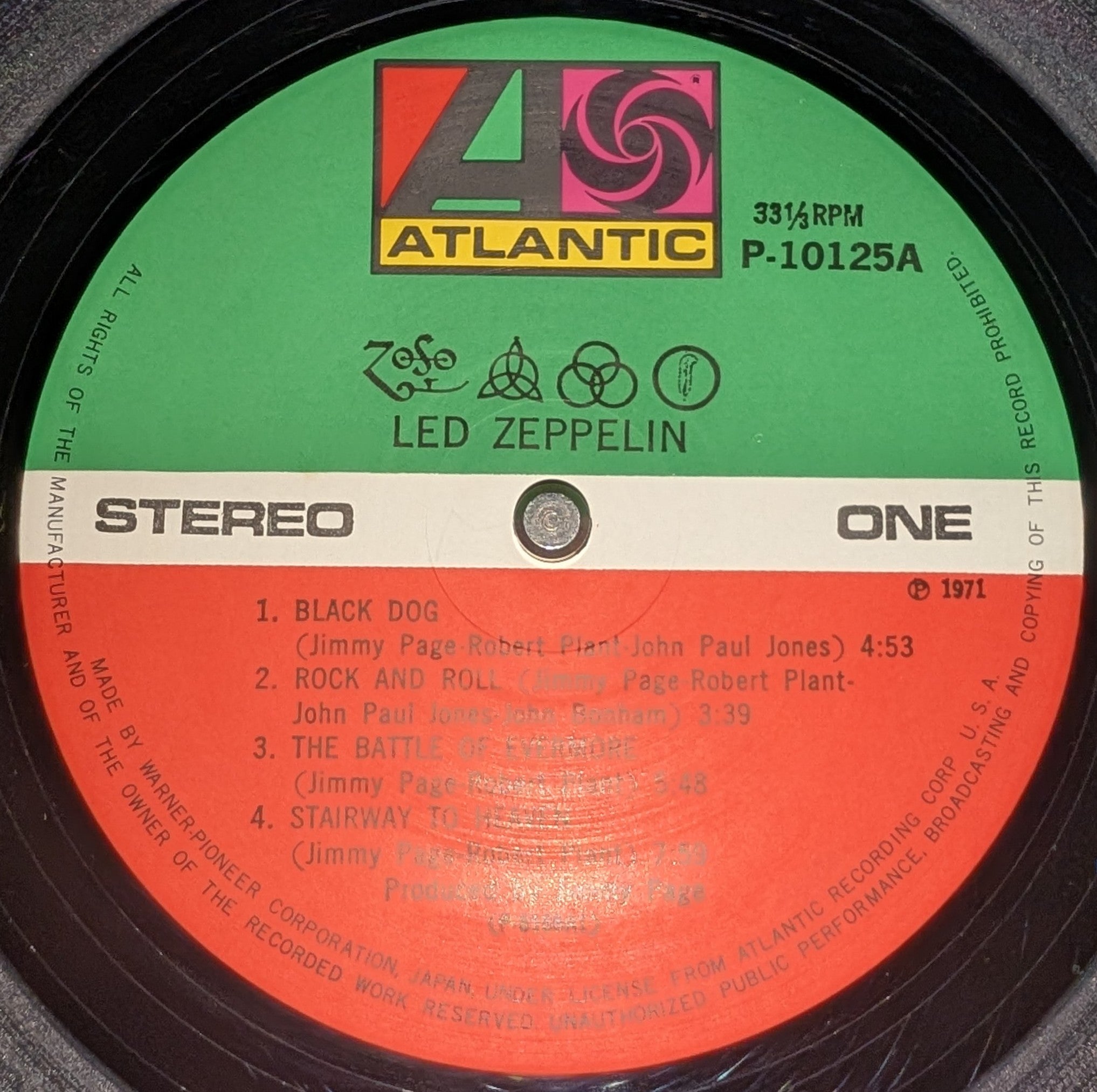 Led Zeppelin - IV  レッド・ツェッペリン IV ** Sold **