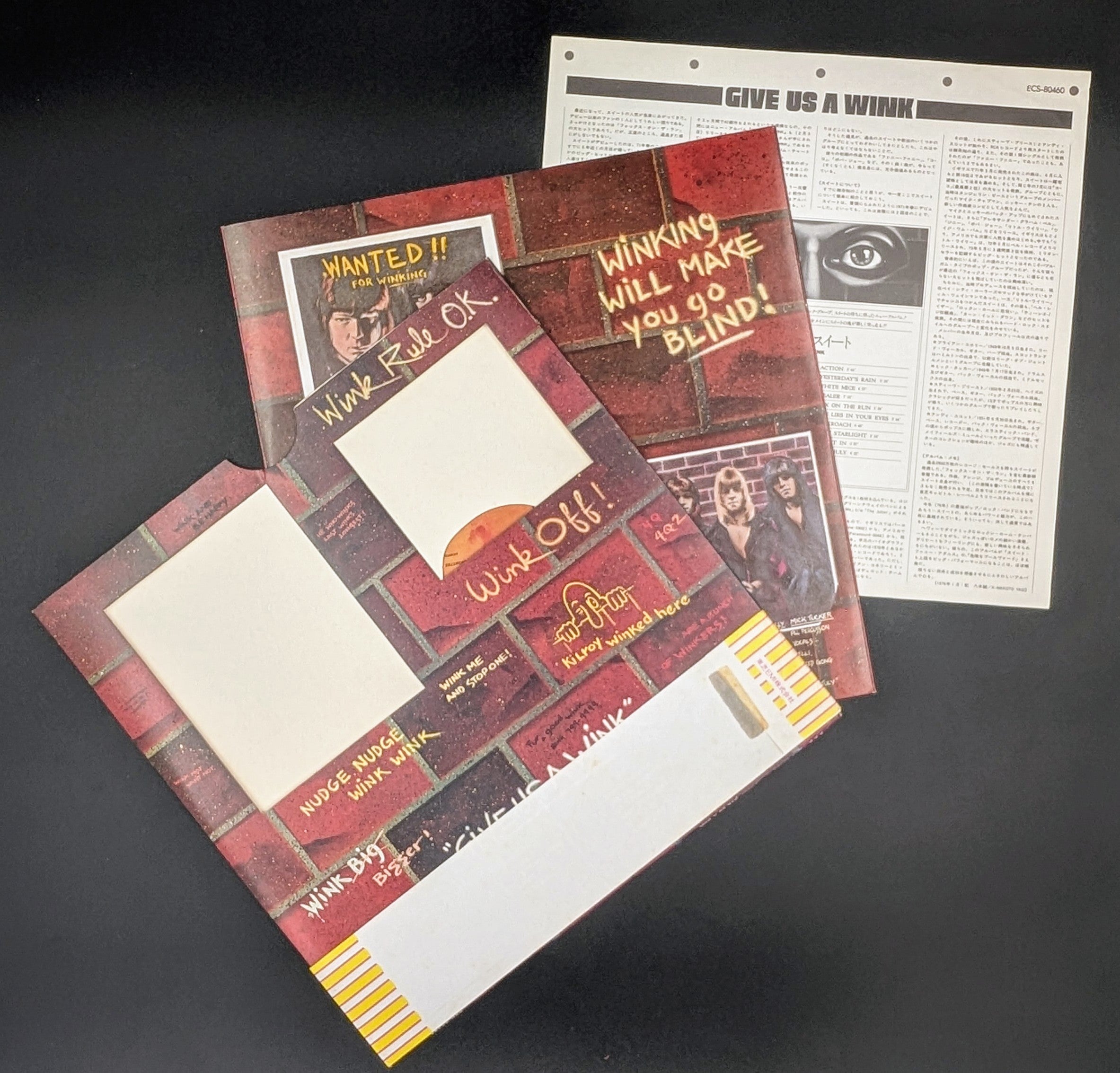 The Sweet - Give Us A Wink  甘い誘惑 ** Sold **