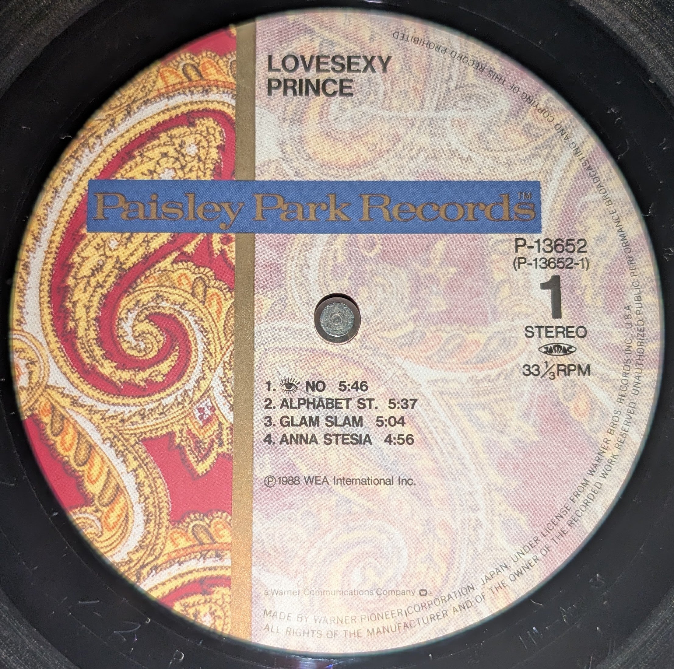 Prince - Lovesexy