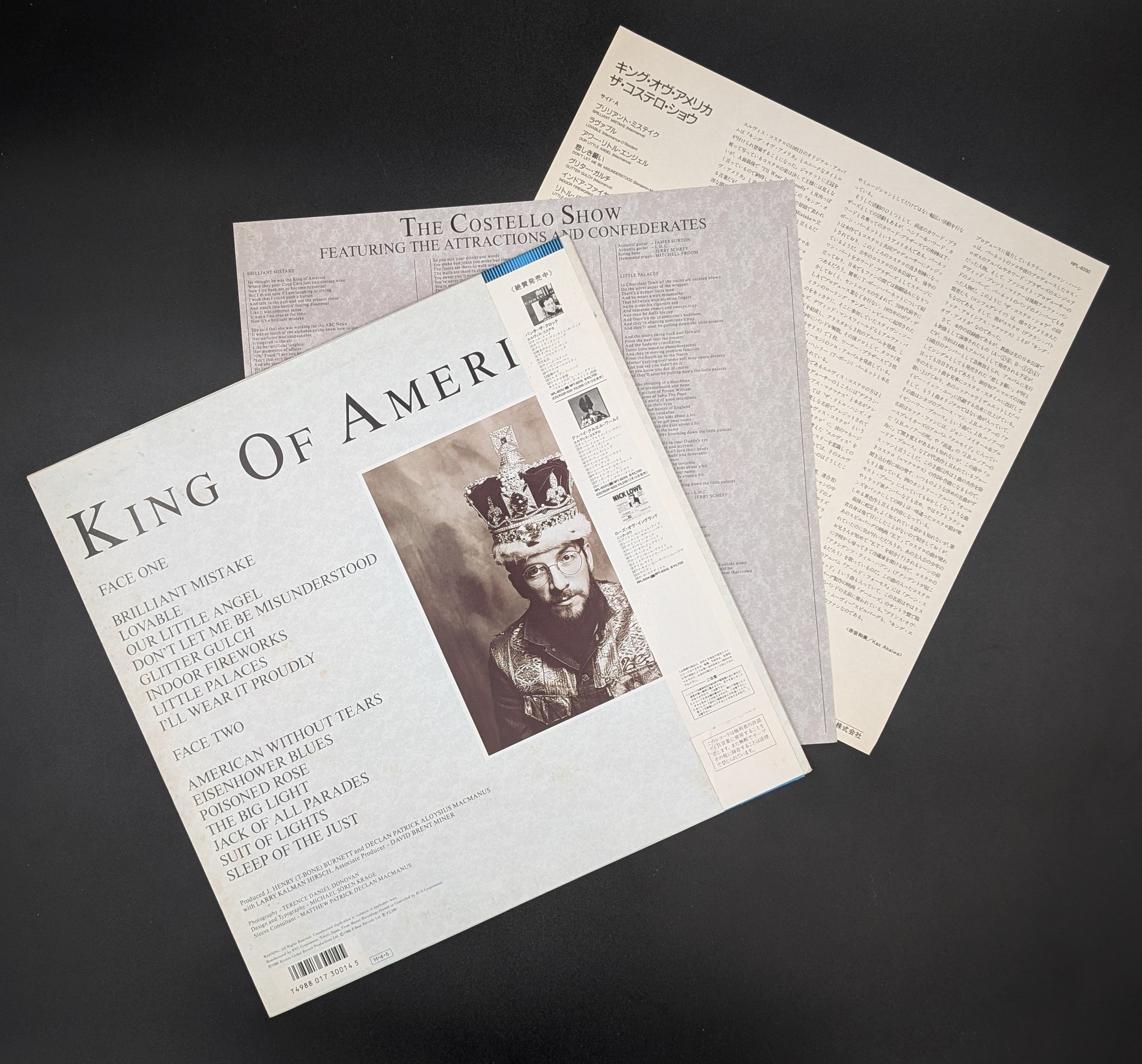 The Costello Show Featuring The Attractions And The Confederates - King Of America