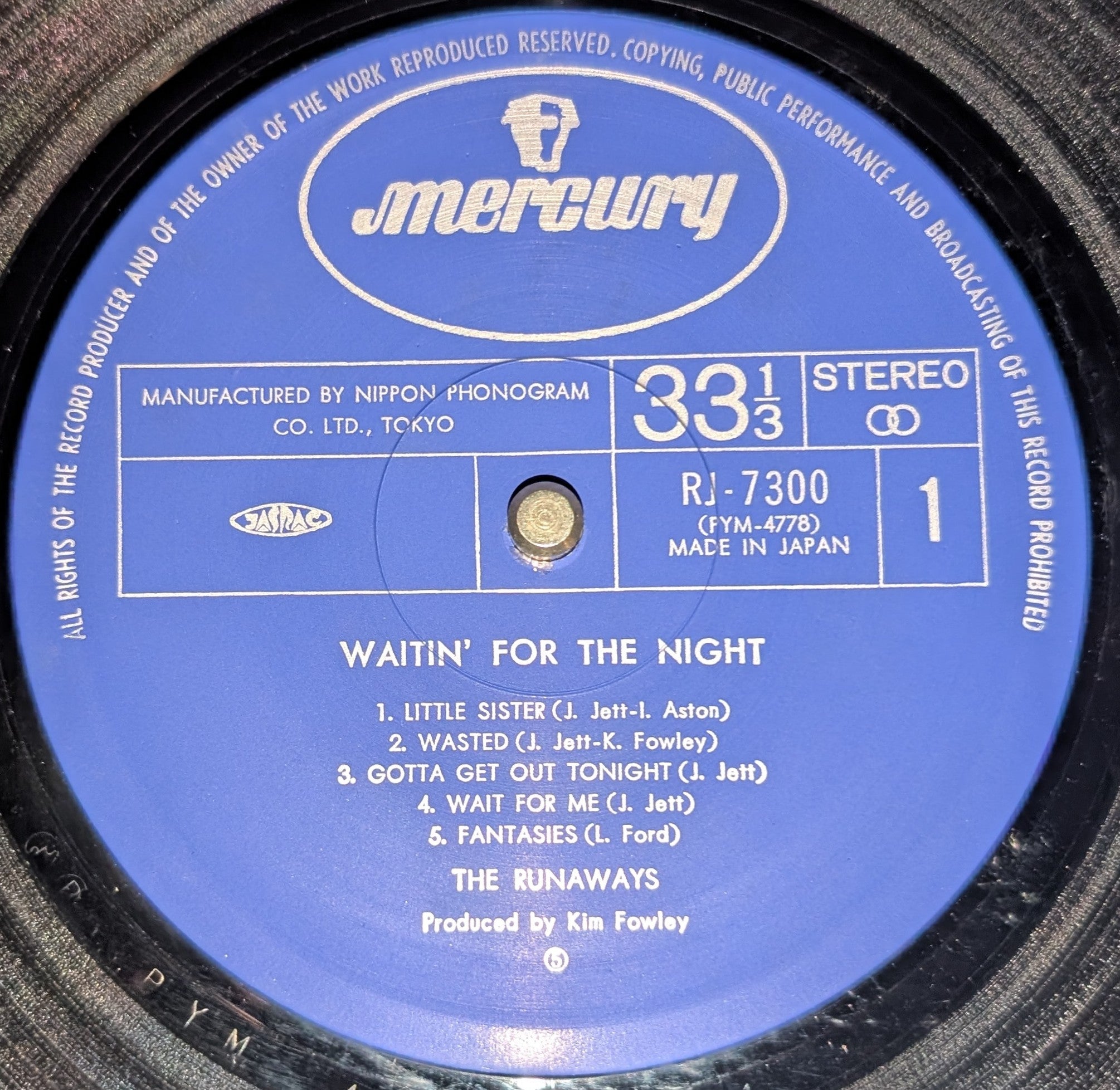 The Runaways - Waitin' For The Night