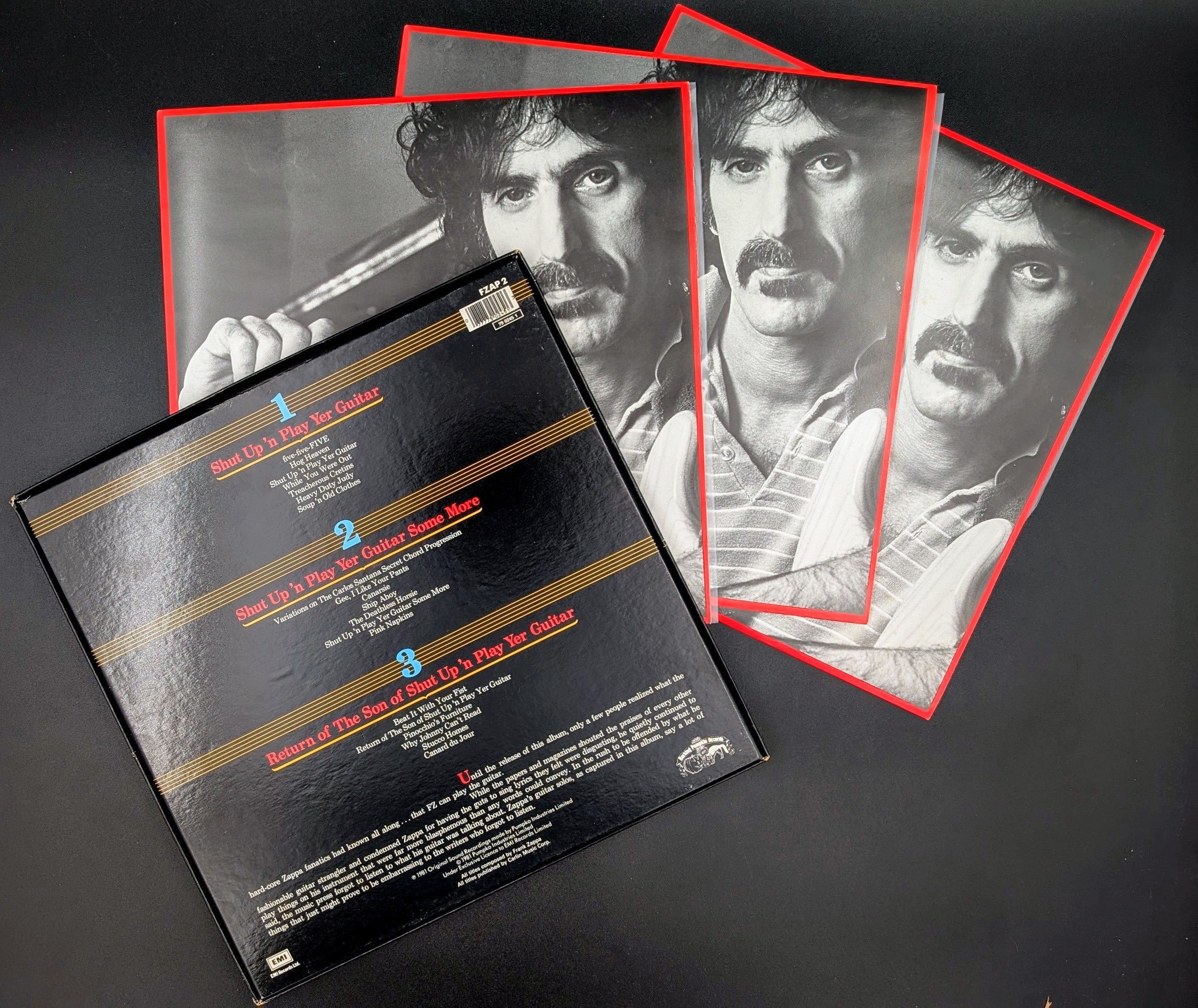 Frank Zappa - Shut Up 'N Play Yer Guitar (3LP Boxset)