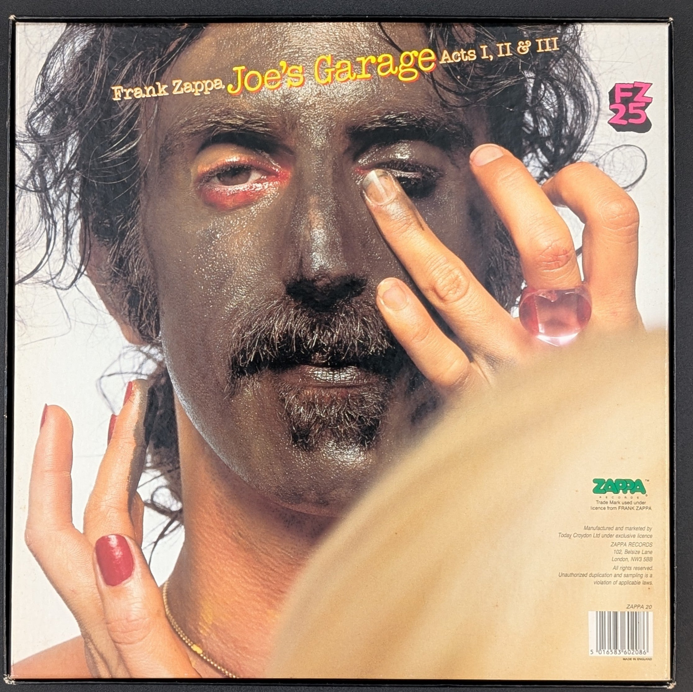 Frank Zappa - Joe's Garage Acts I, II & III (3LP Boxset)