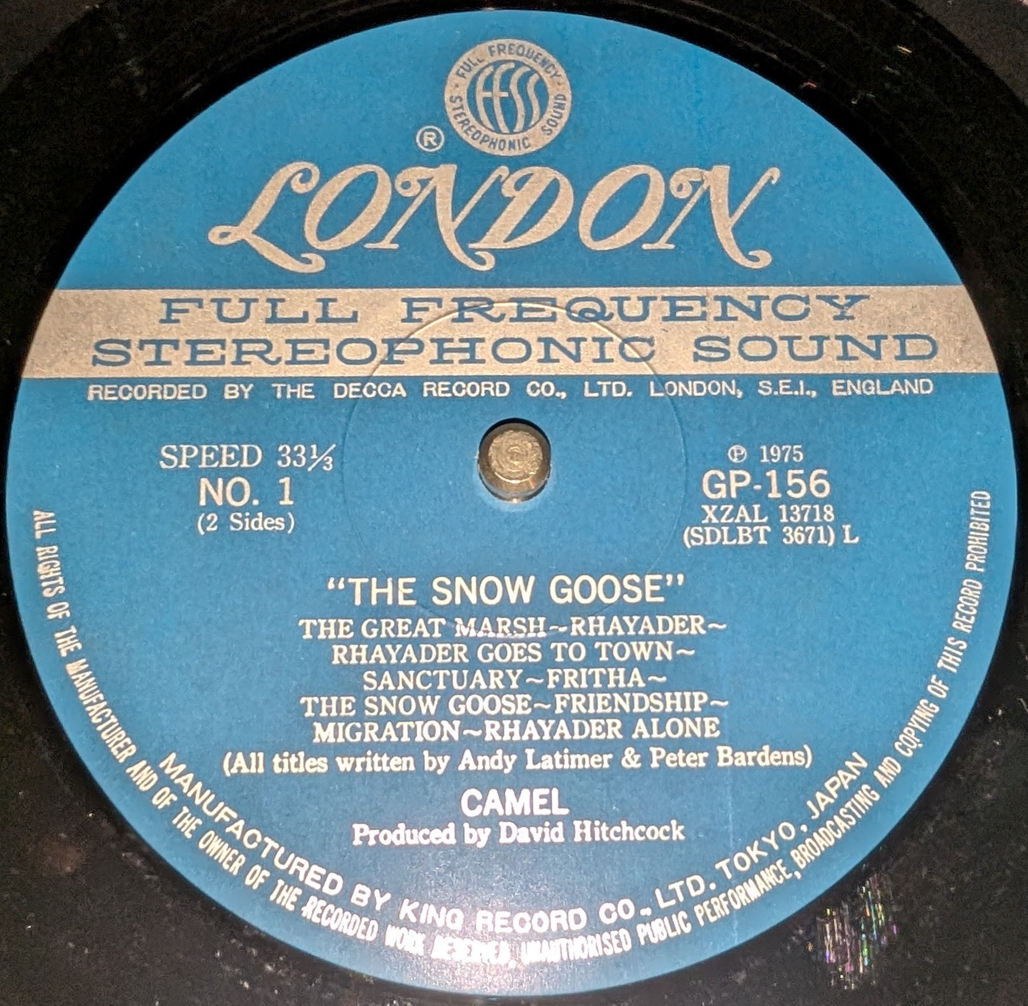 Camel - The Snow Goose