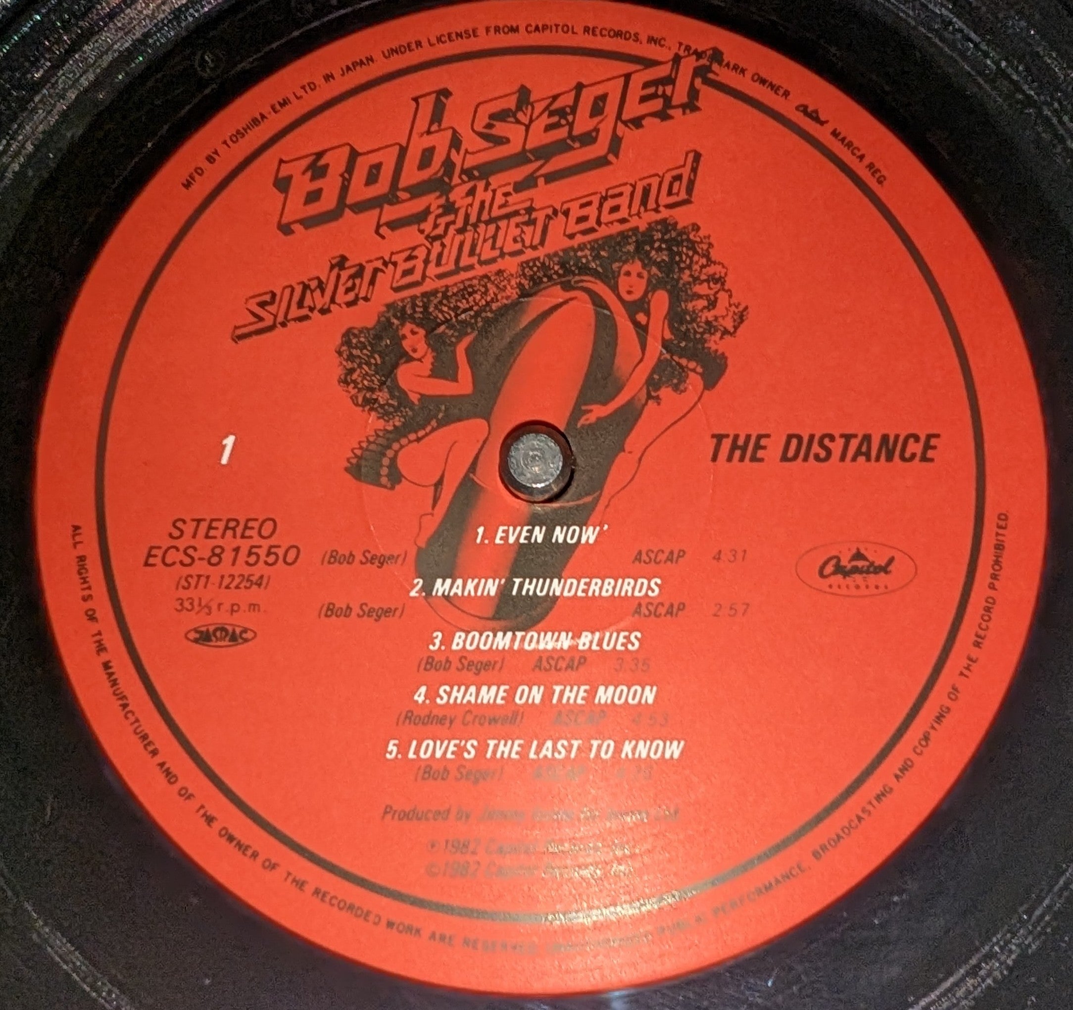 Bob Seger And The Silver Bullet Band - The Distance ** Sold **