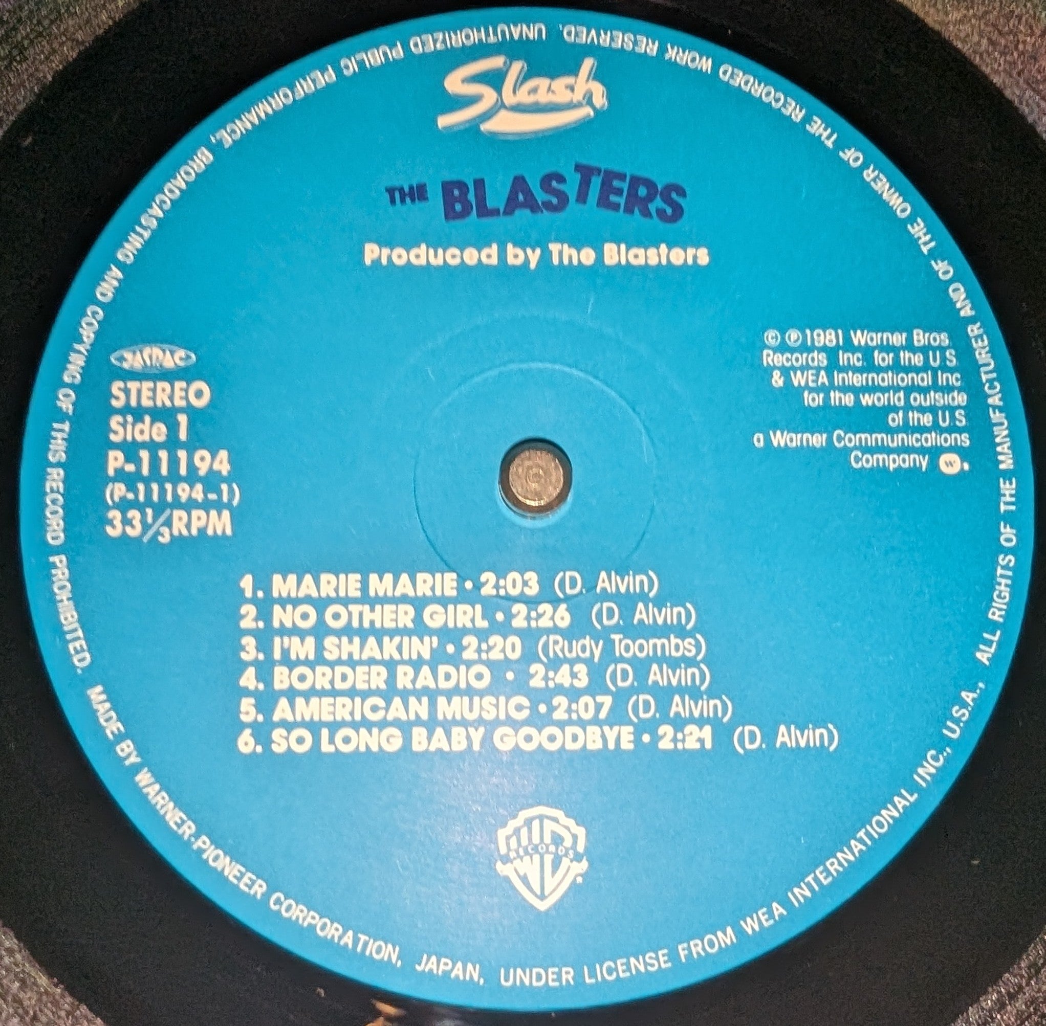 The Blasters - The Blasters
