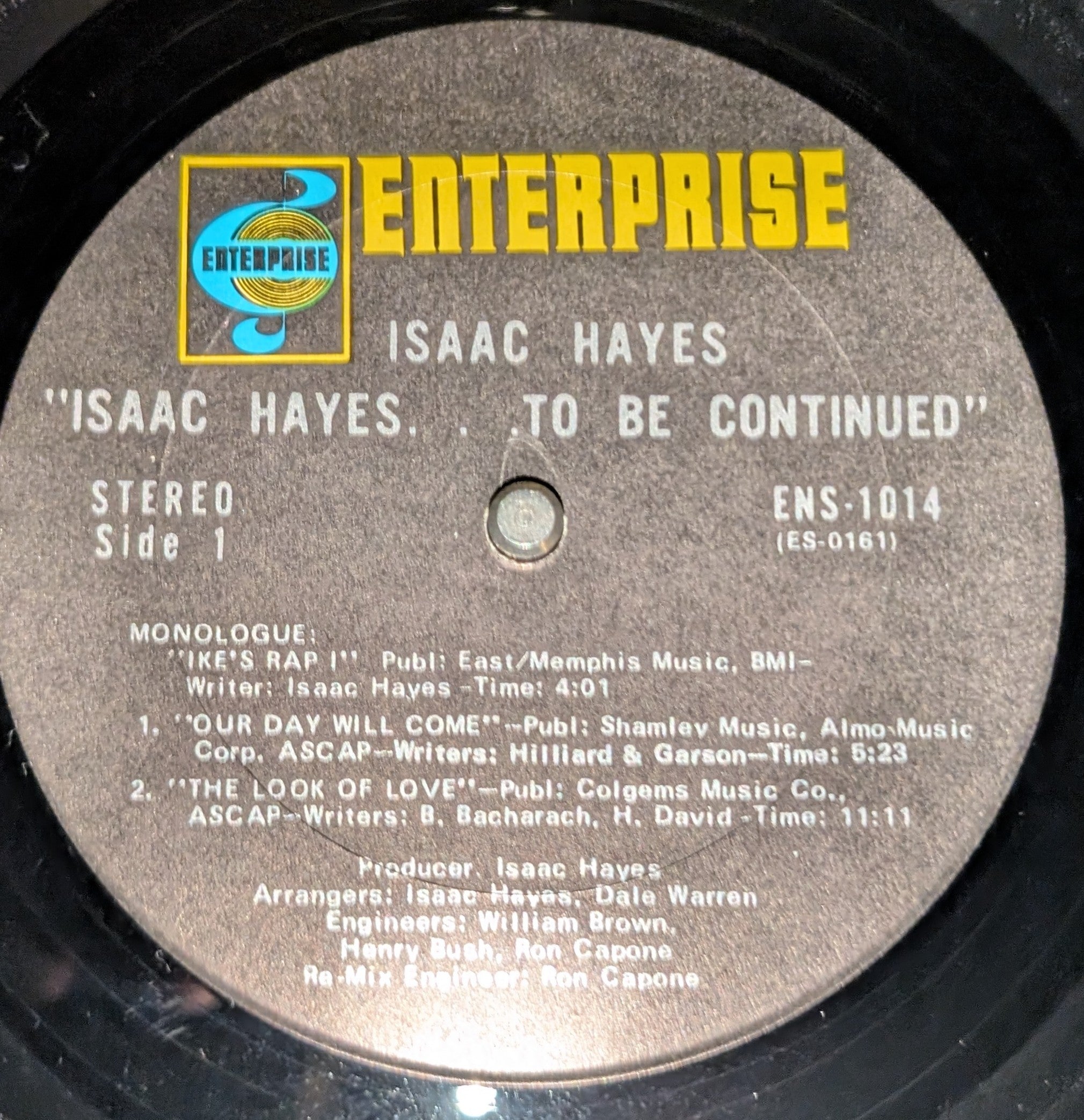 Isaac Hayes - ...To Be Continued