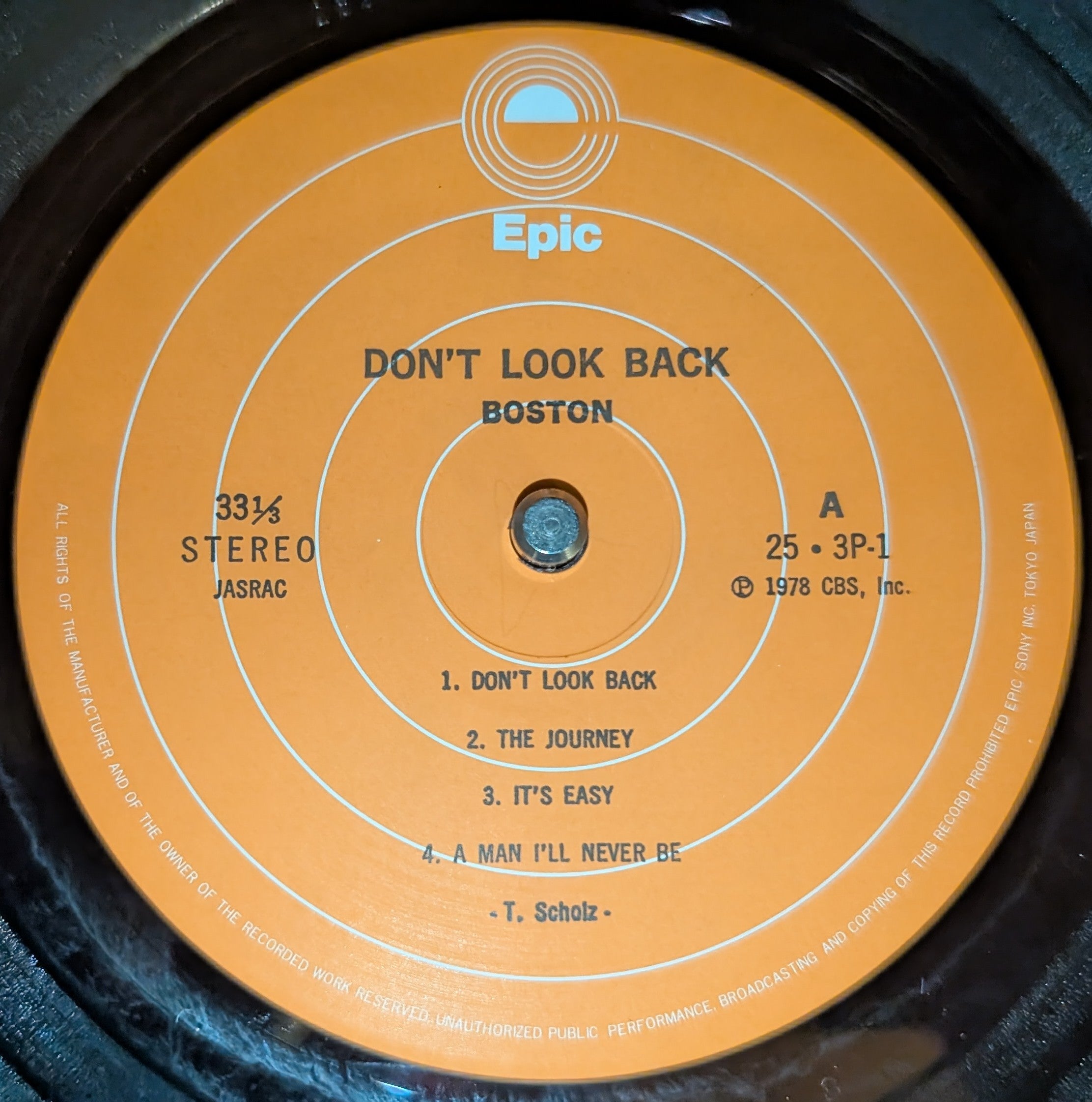 Boston - Don't Look Back