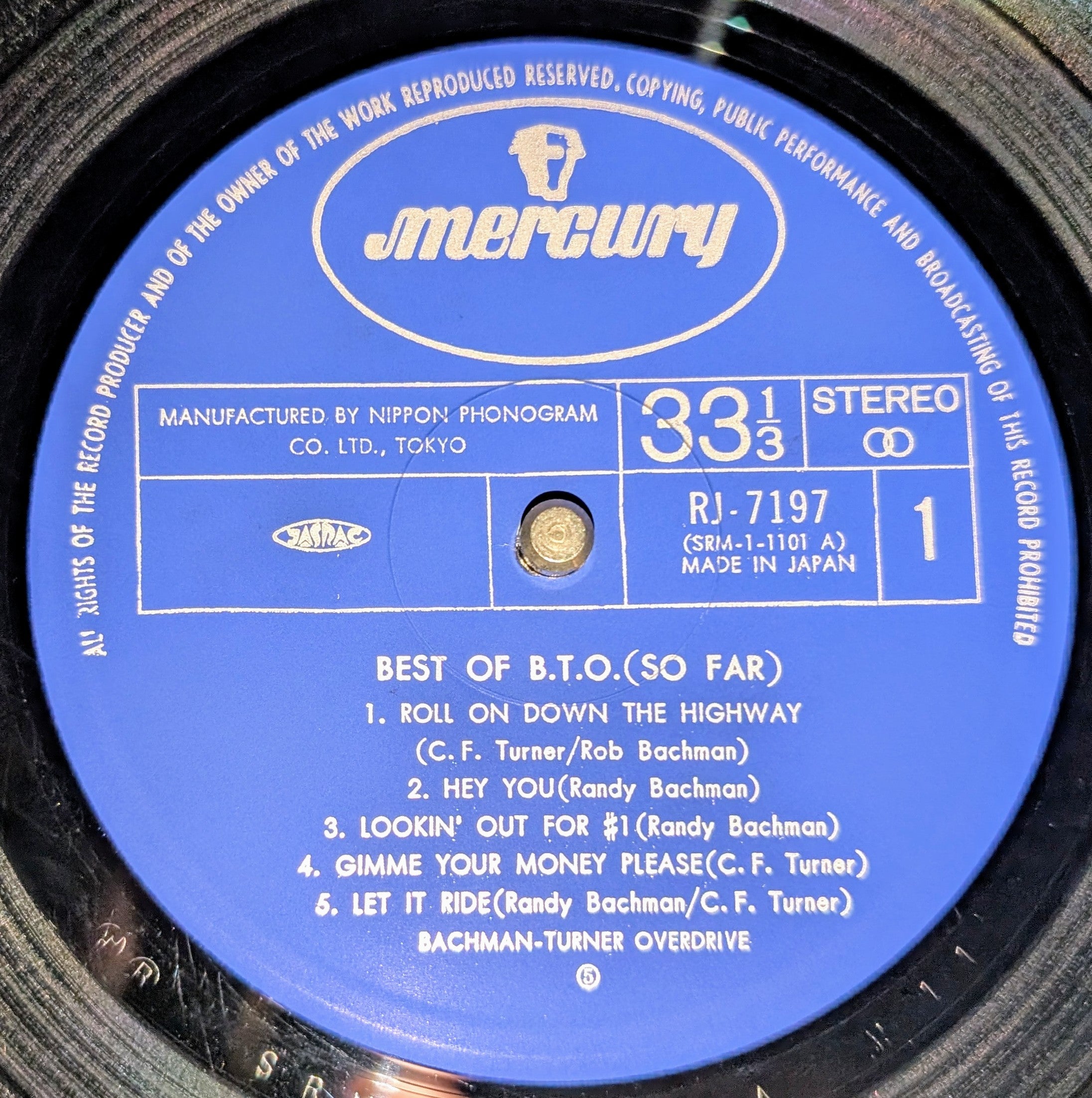 Bachman-Turner Overdrive - Best Of B.T.O. (So Far)