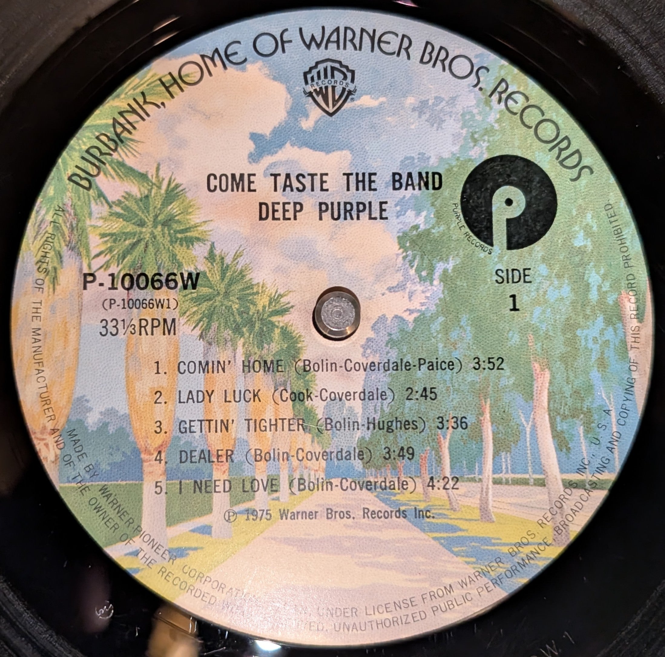 Deep Purple - Come Taste The Band ** Sold **
