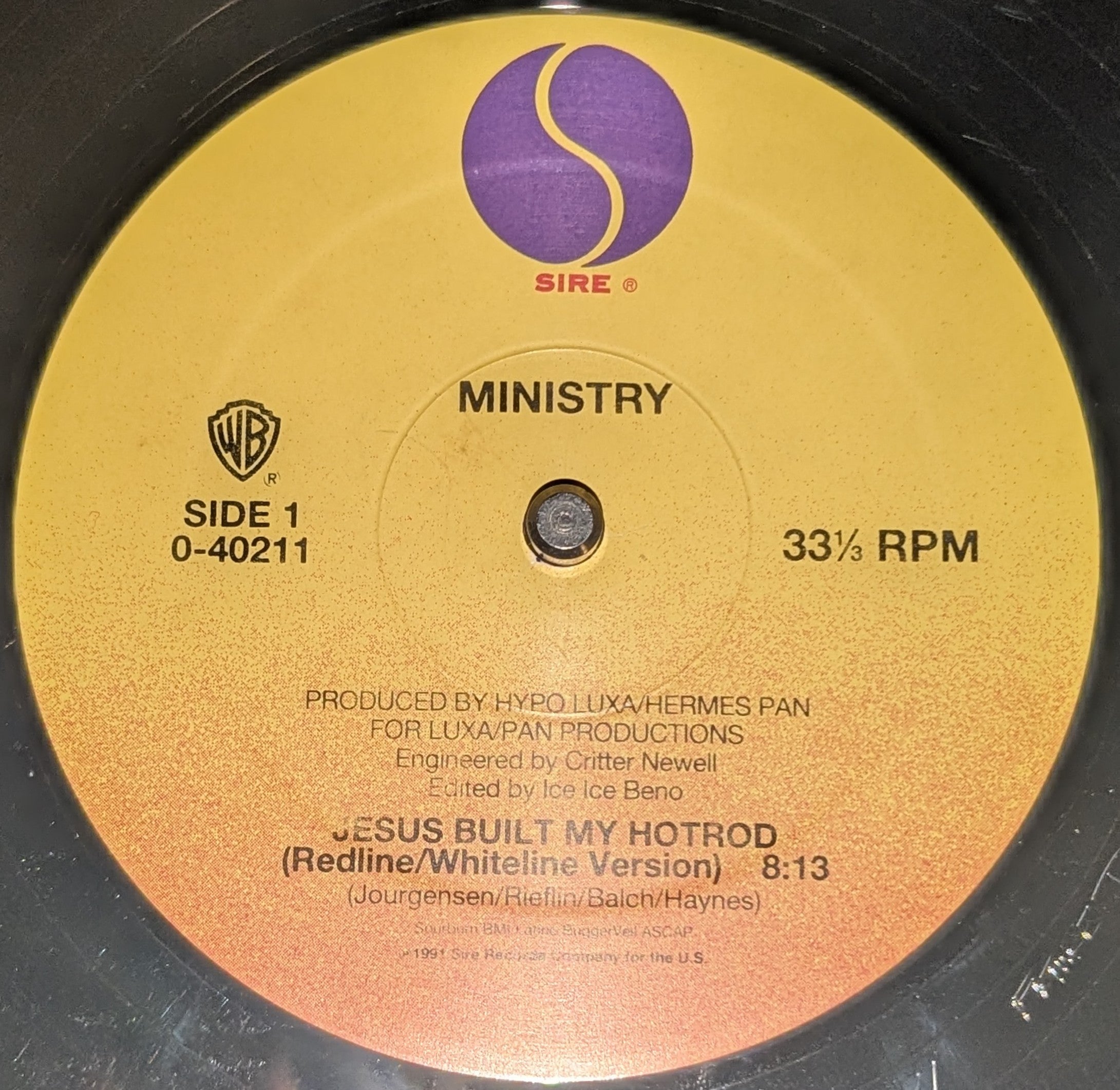 Ministry - Jesus Built My Hotrod ** Sold **