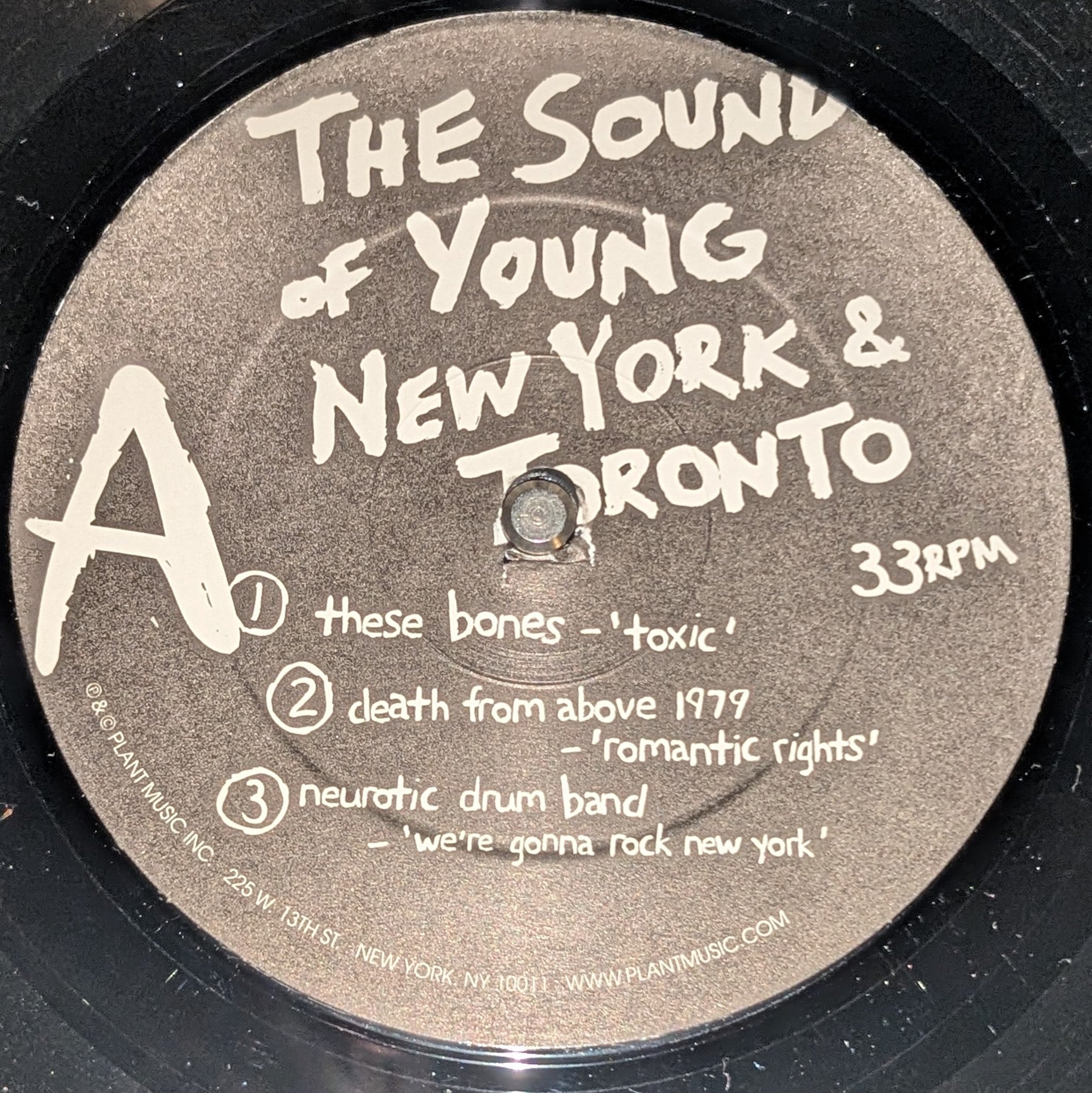 Various - The Sound Of Young New York & Toronto
