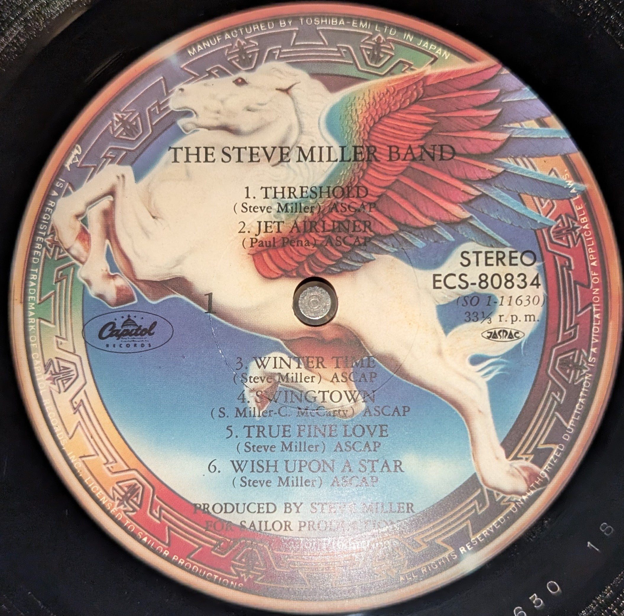 Steve Miller Band - Book Of Dreams ** Sold **