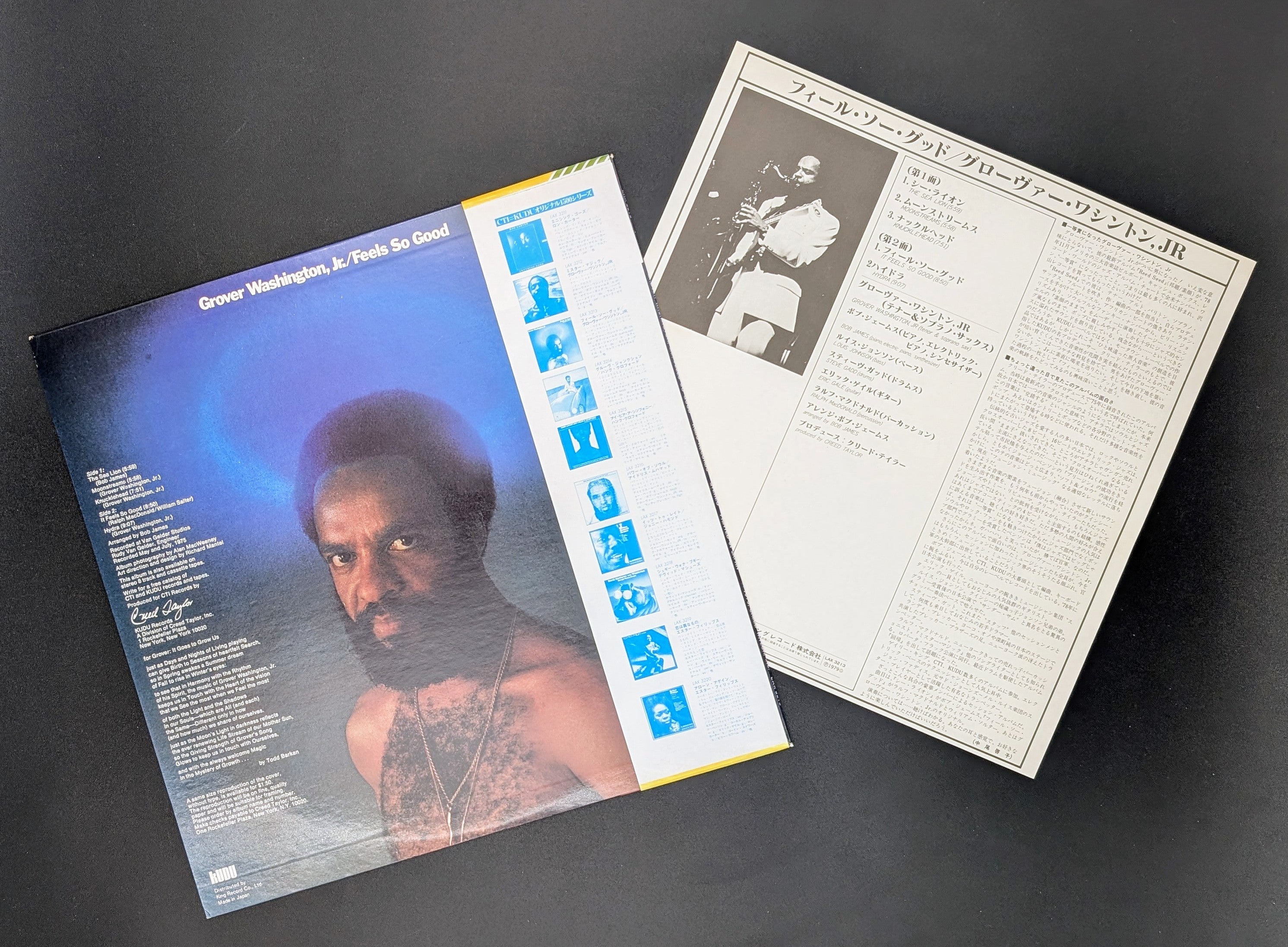 Grover Washington, Jr. - Feels So Good ** Sold **