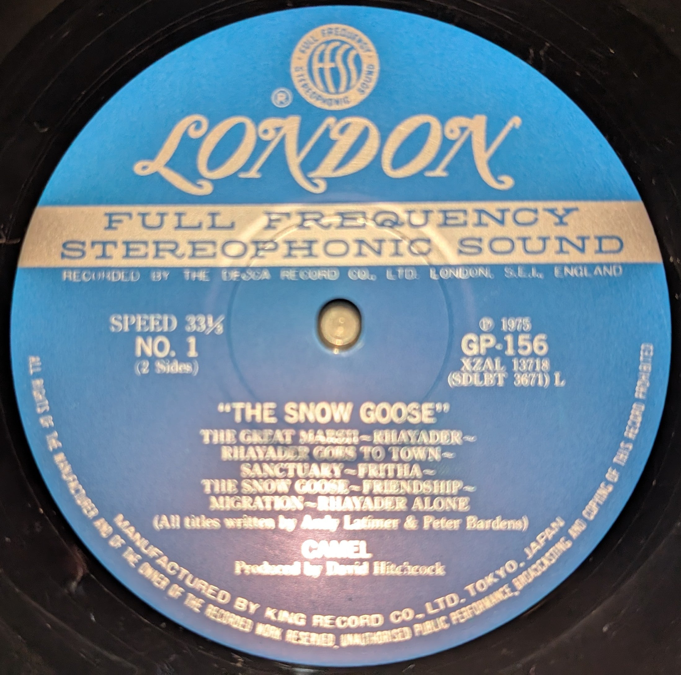 Camel - Music Inspired By The Snow Goose