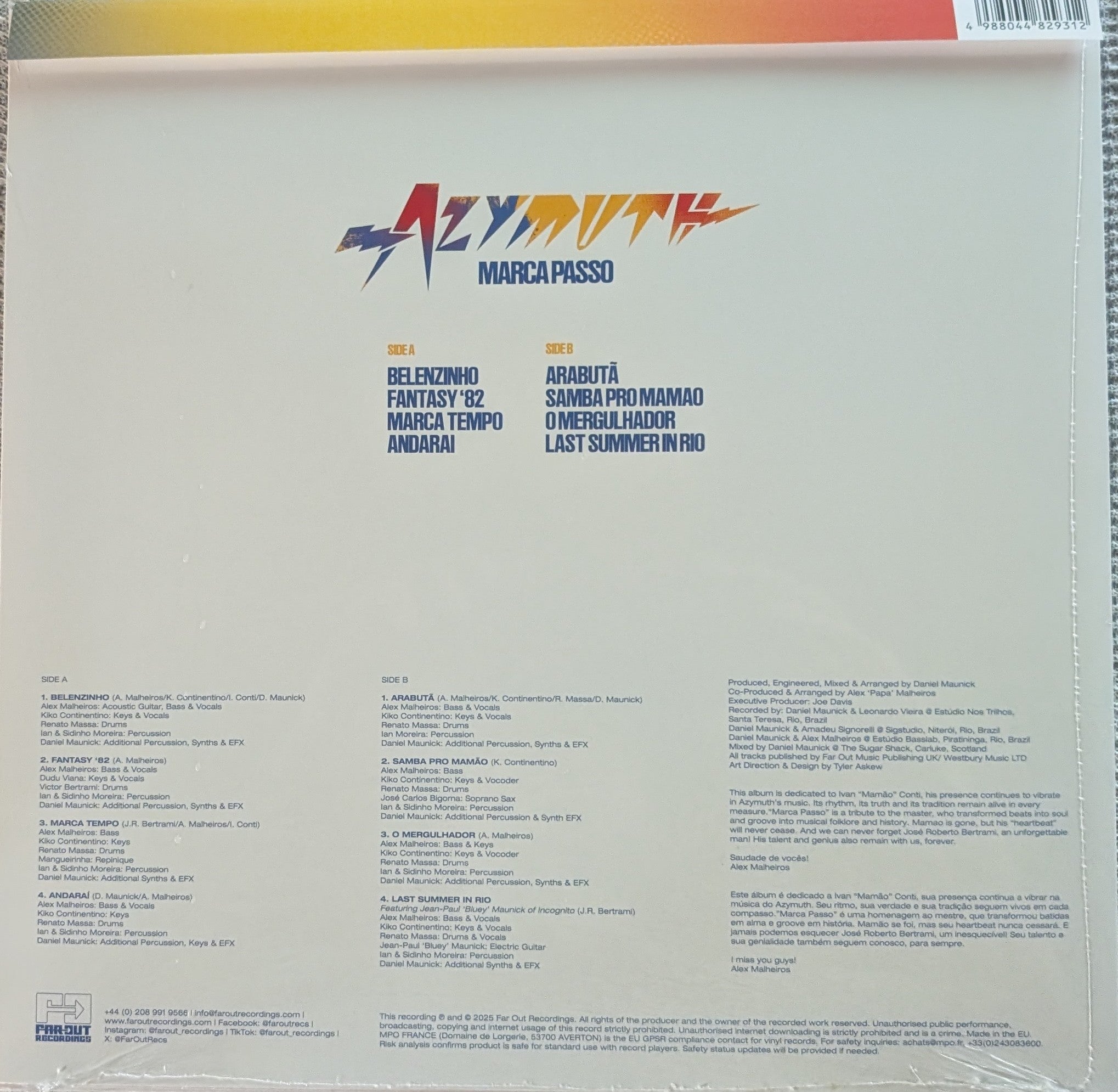 Azymuth - Marca Passo (Sealed)