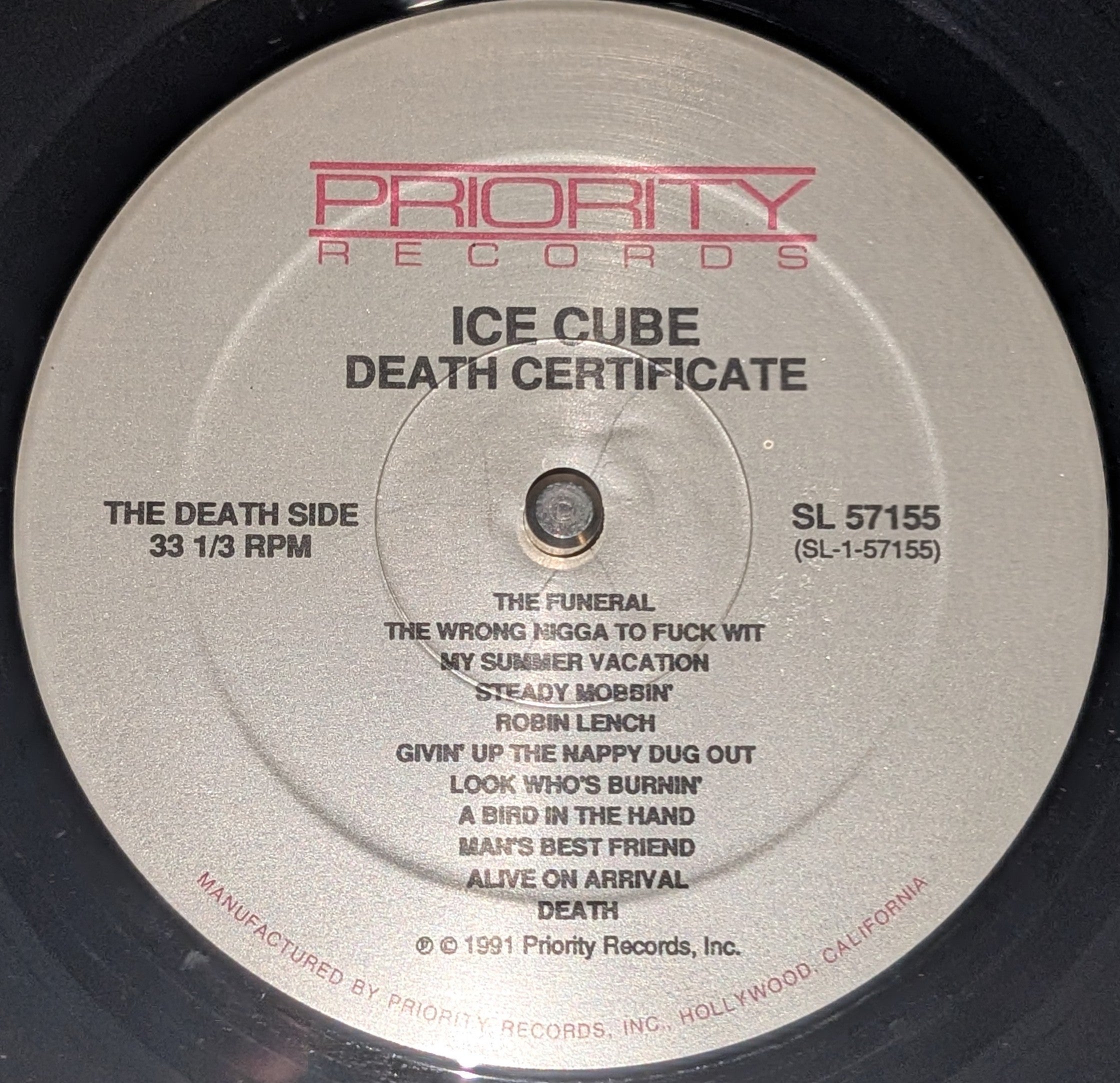 Ice Cube - Death Certificate