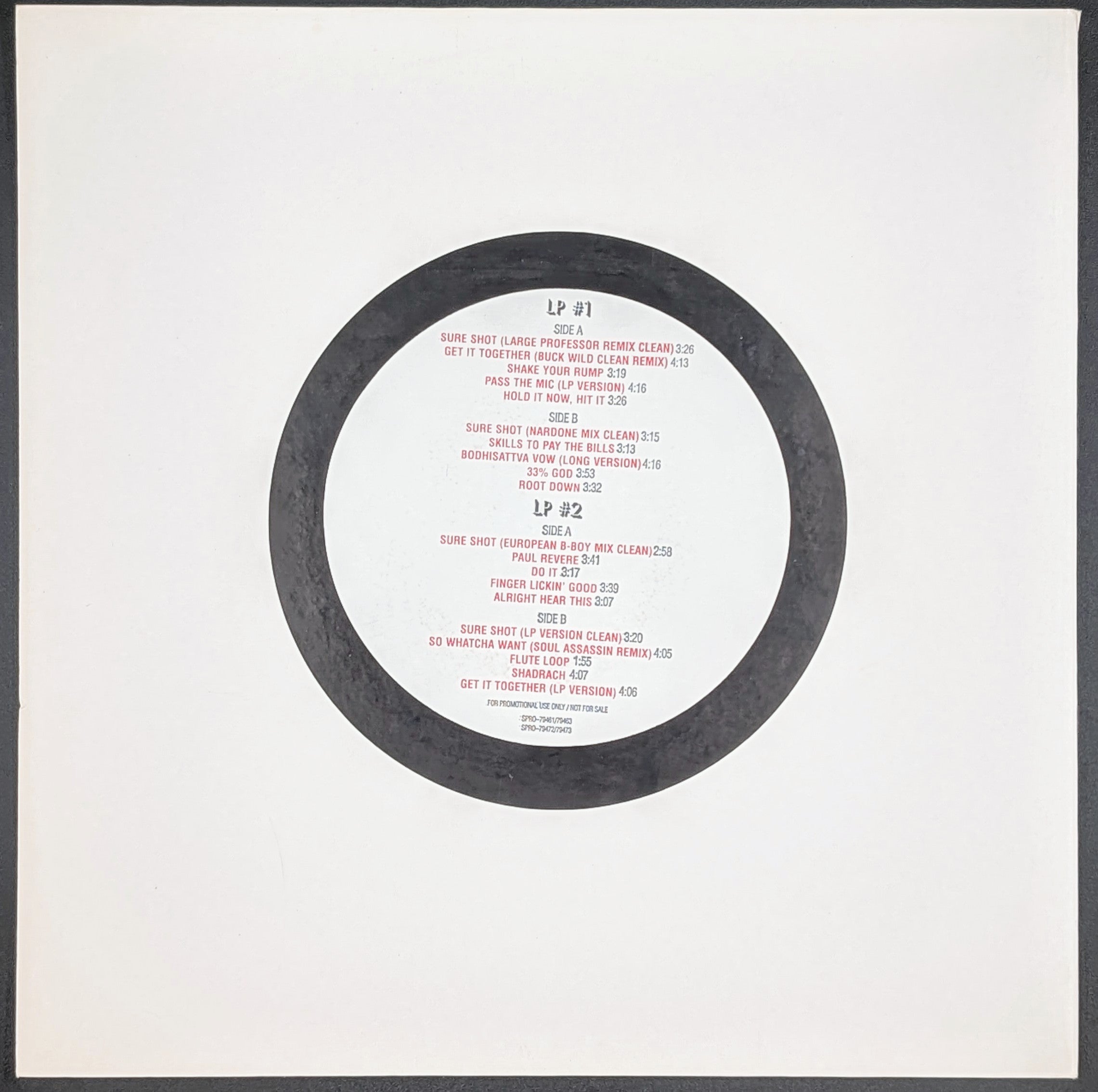 Beastie Boys - Hip Hop Sampler