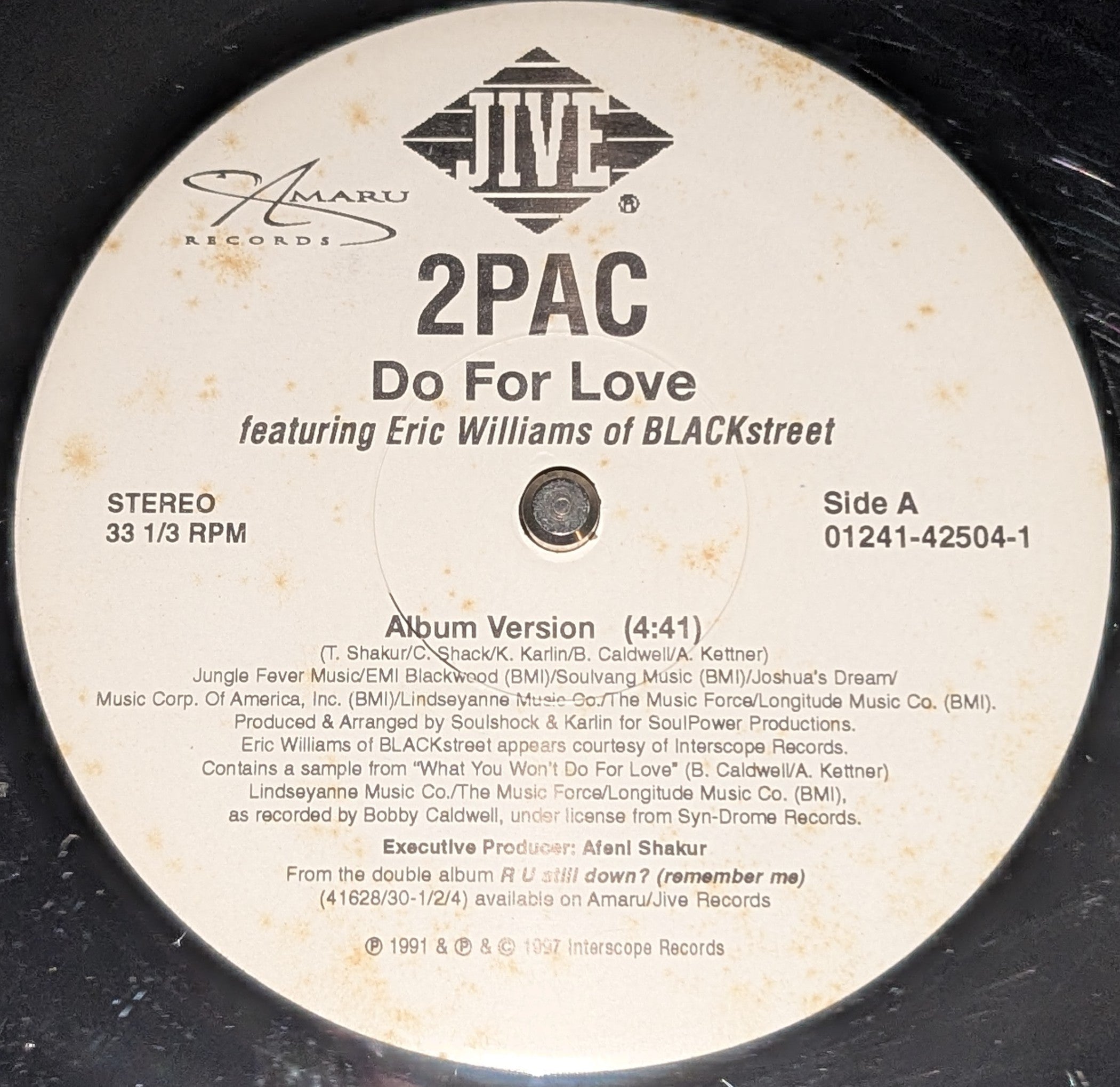 2Pac Featuring Eric Williams - Do For Love