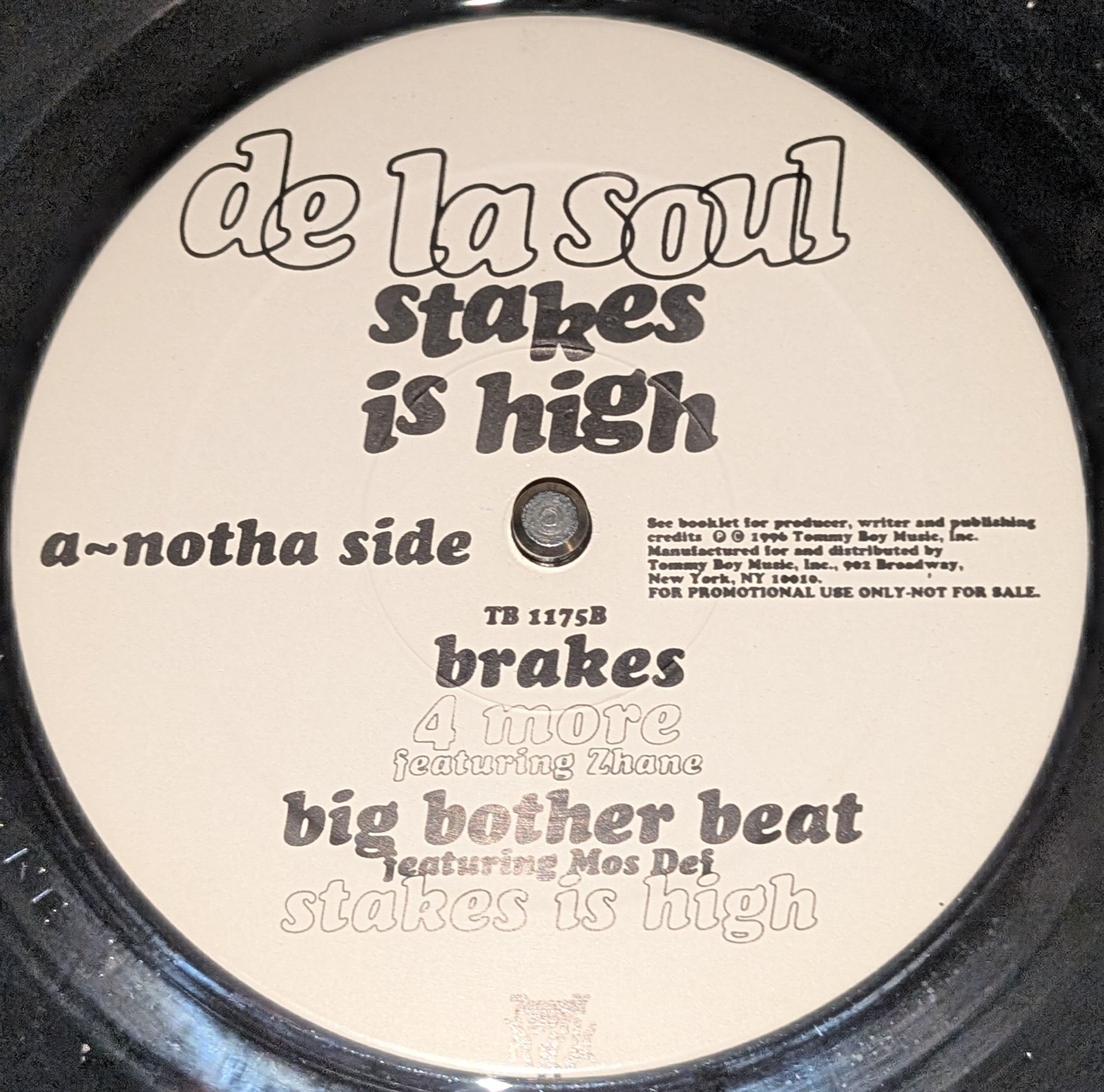 De La Soul - Stakes Is High