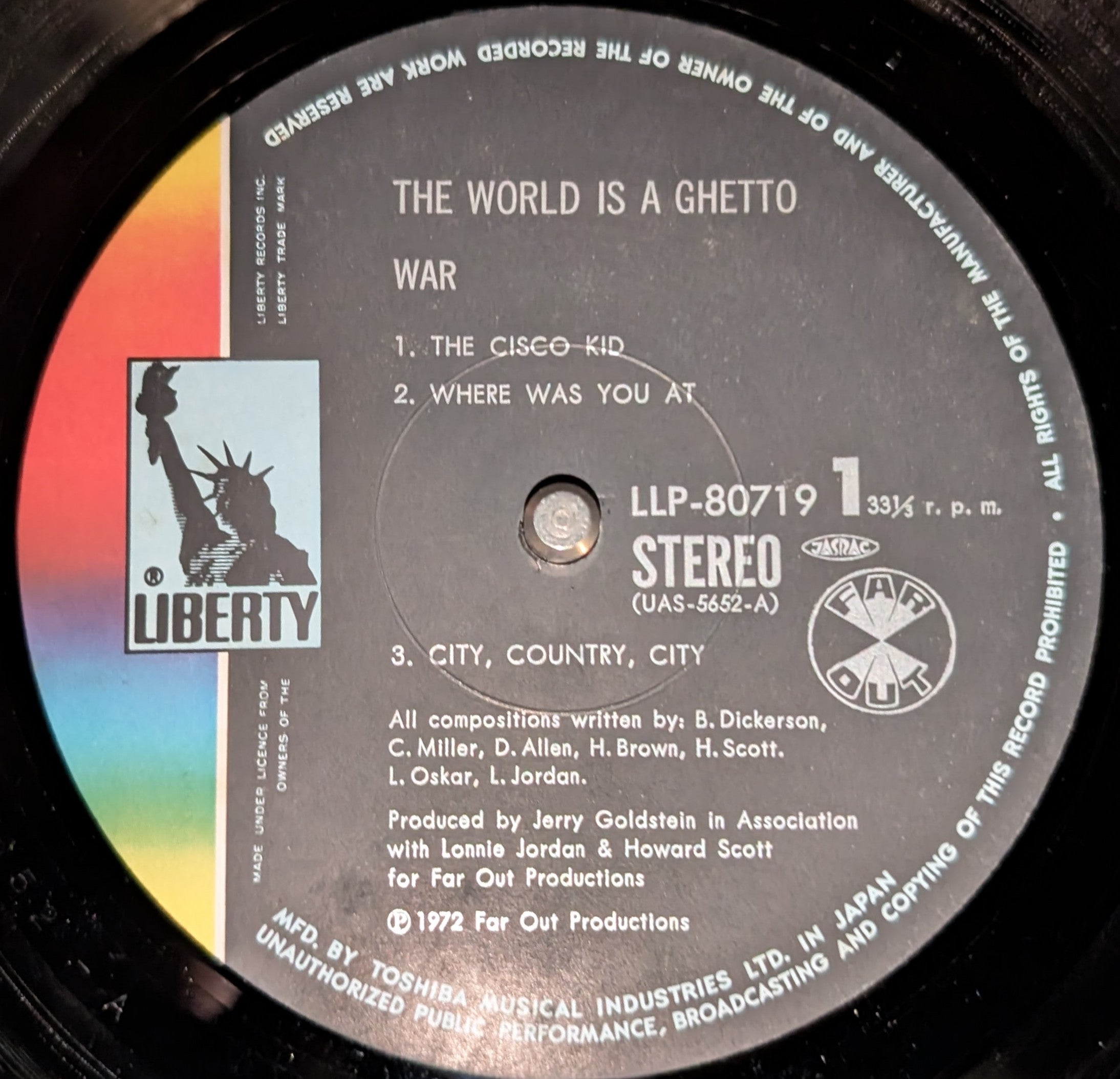 War - The World Is A Ghetto