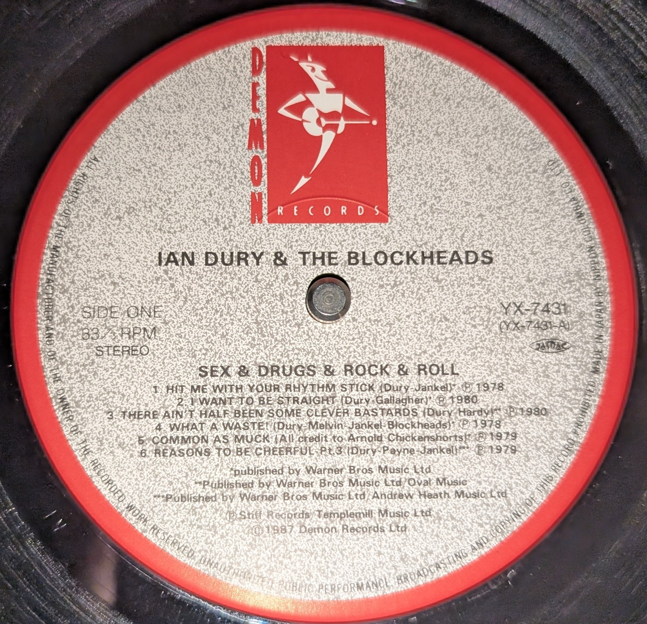 Ian Dury And The Blockheads - Sex & Drugs & Rock & Roll