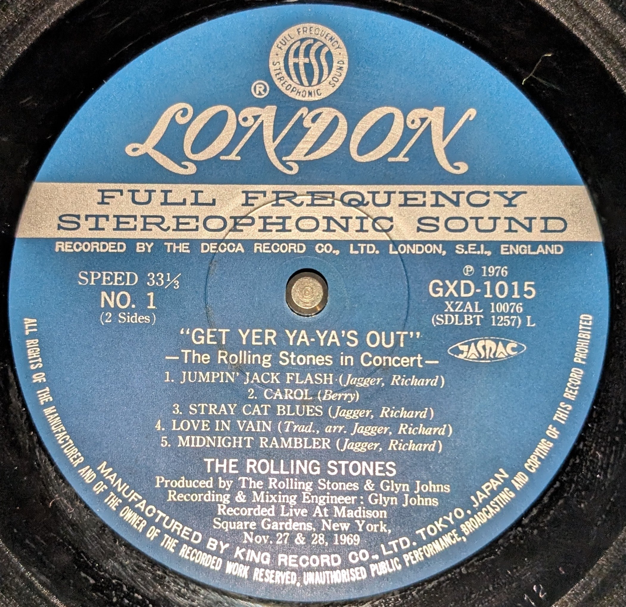 The Rolling Stones - Get Yer Ya-Ya's Out! - The Rolling Stones In Concert
