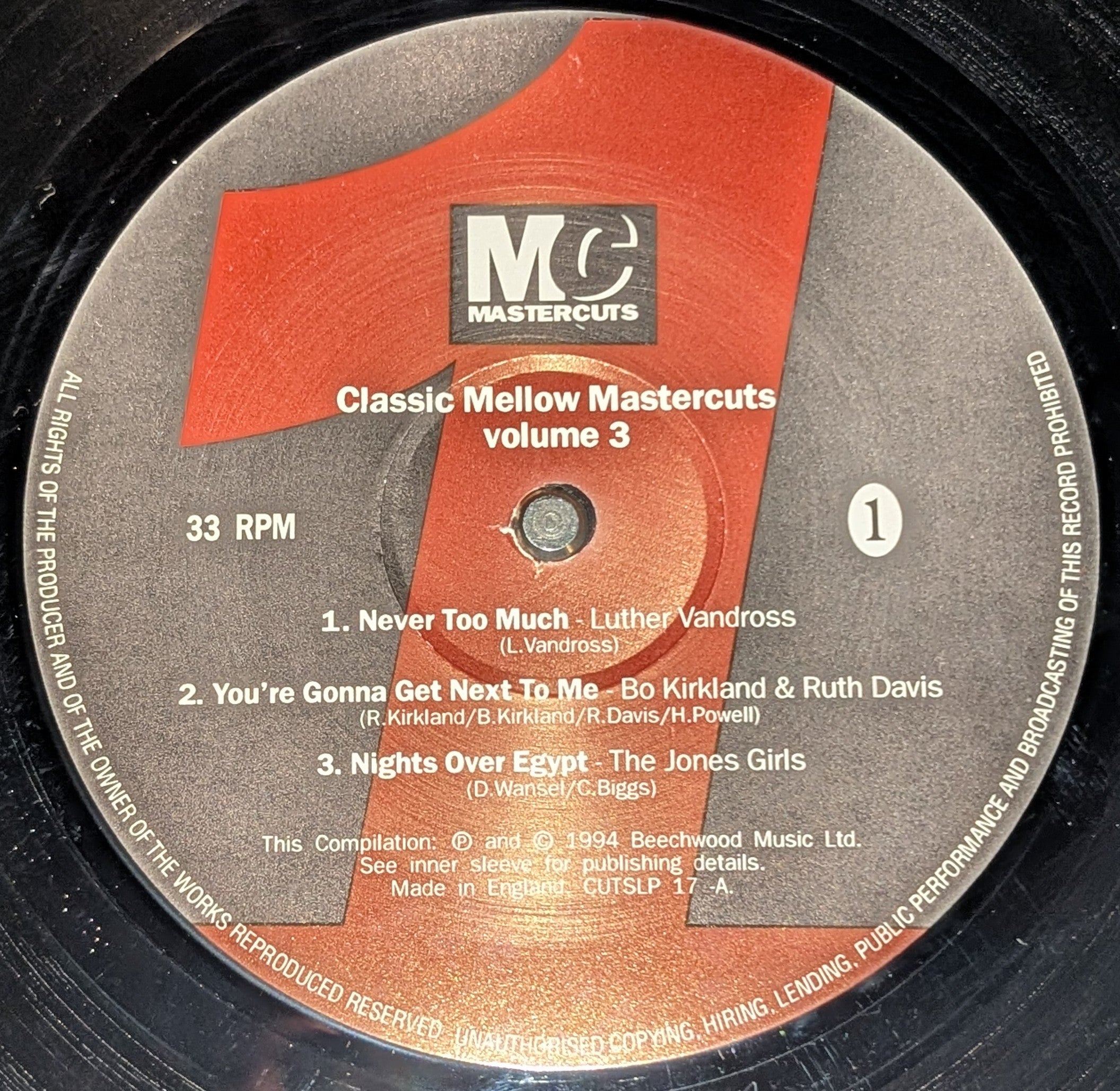 Various - Classic Mellow Mastercuts Volume 3