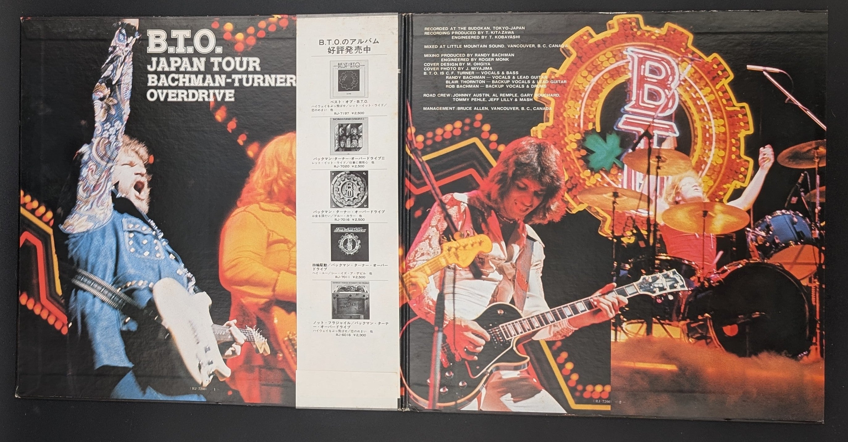 Bachman-Turner Overdrive- B.T.O. Japan Tour