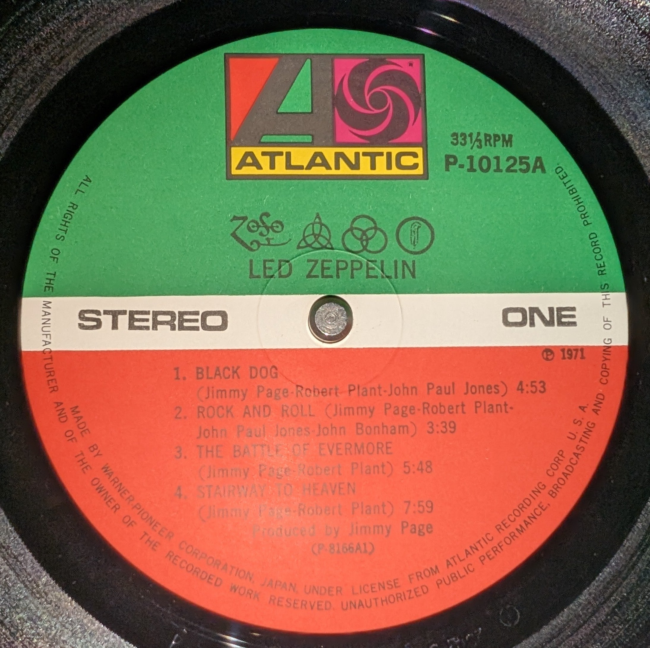Led Zeppelin - IV  レッド・ツェッペリン IV