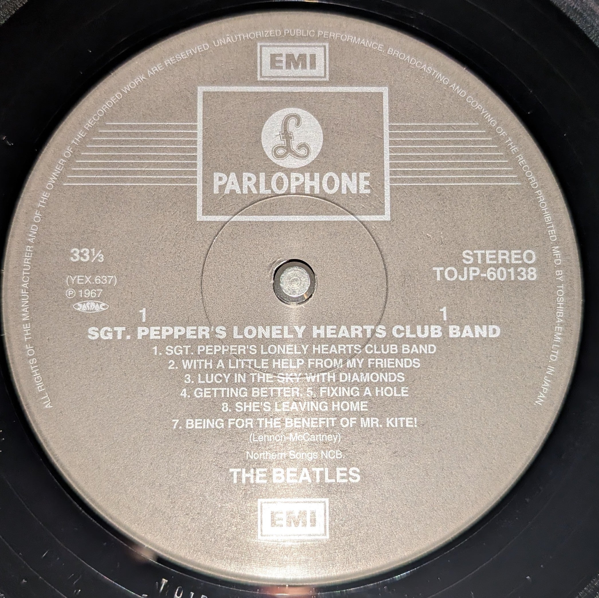 The Beatles - Sgt. Pepper's Lonely Hearts Club Band ** Sold **