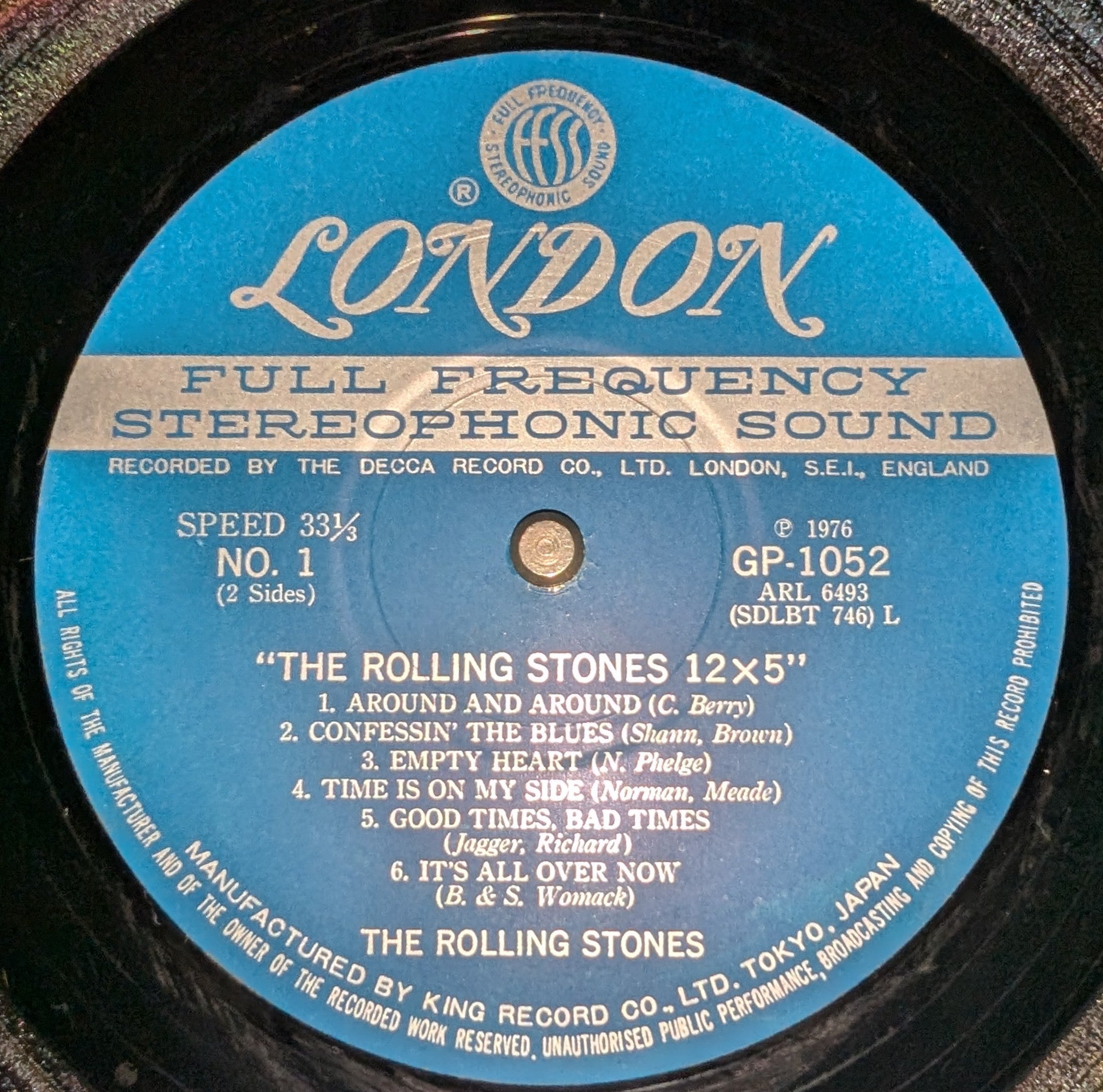 The Rolling Stones - 12 X 5